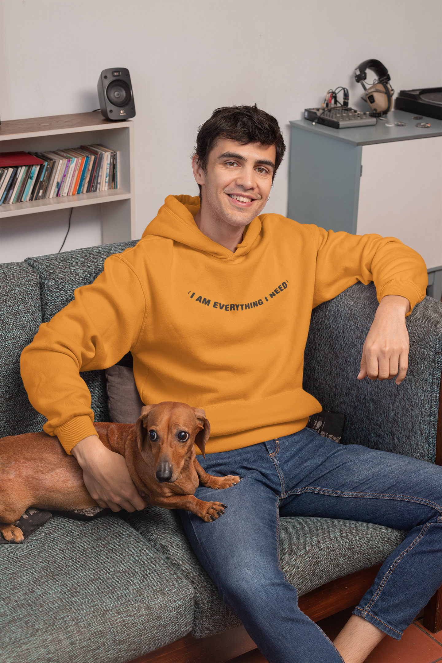 Everything I Need Desi Men Hoodies-FunkyTeesClub