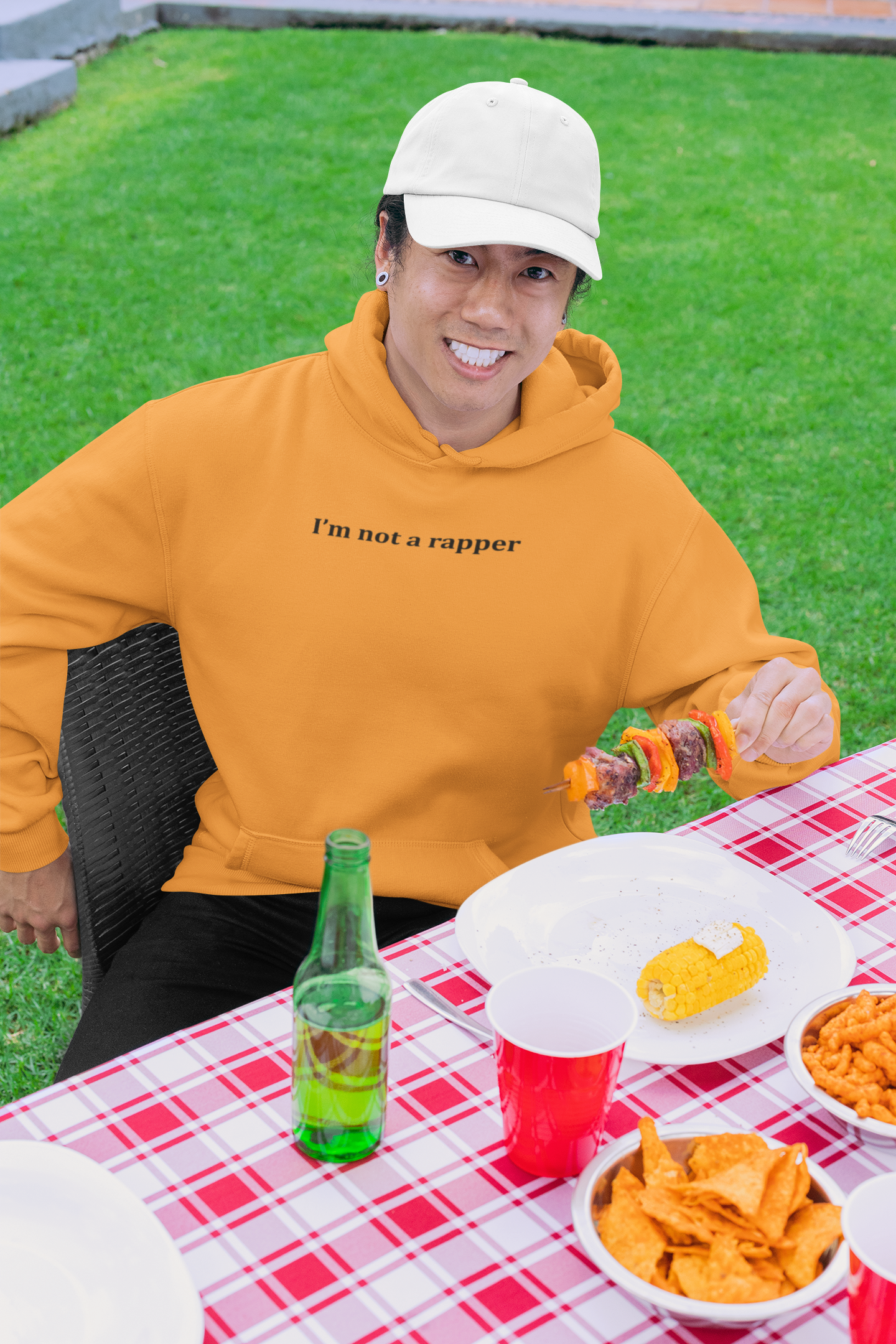 I M Not A Rapper Men Hoodies-FunkyTeesClub
