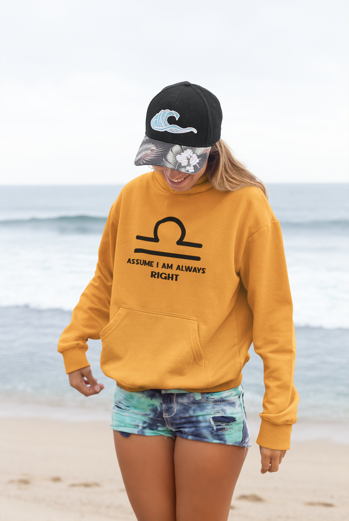 Libra Zodiac Sign Hoodies for Women-FunkyTeesClub