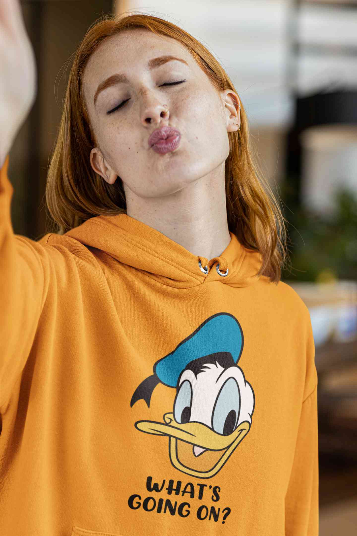 Whats Going On Hoodies for Women-FunkyTeesClub