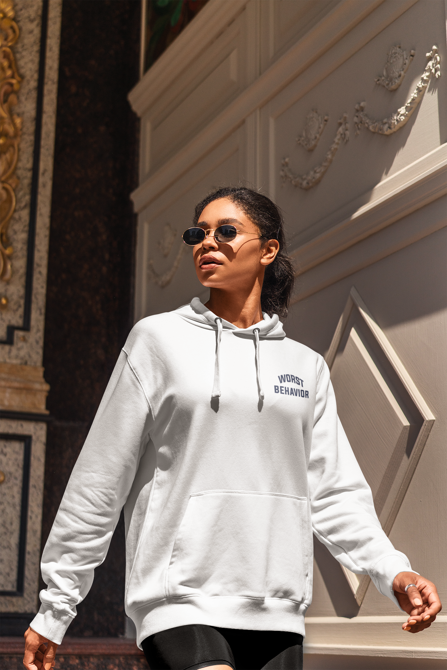 Worst Behavior Hoodies for Women-FunkyTeesClub