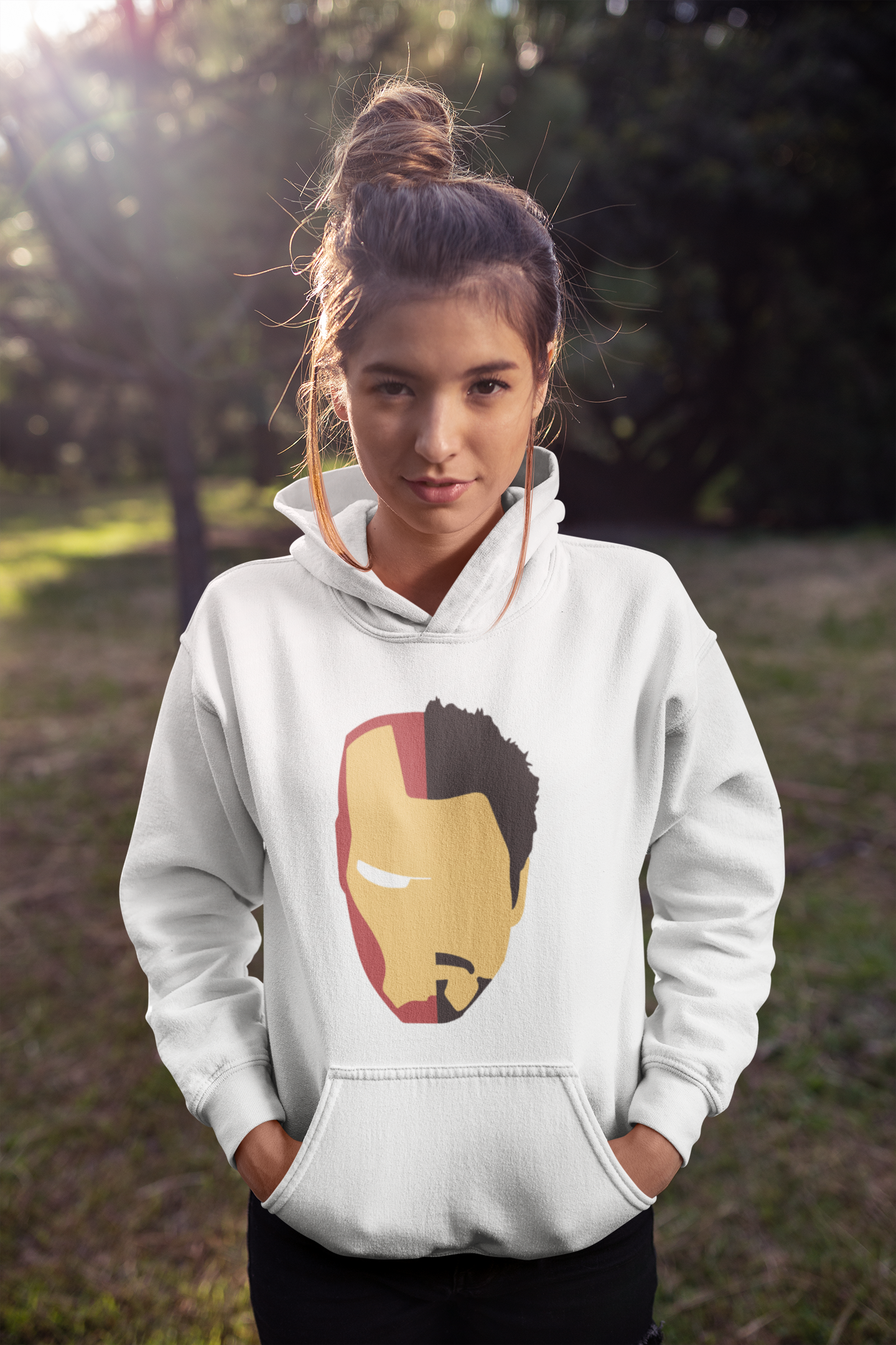 Iron Man Web Series Hoodies for Women-FunkyTeesClub