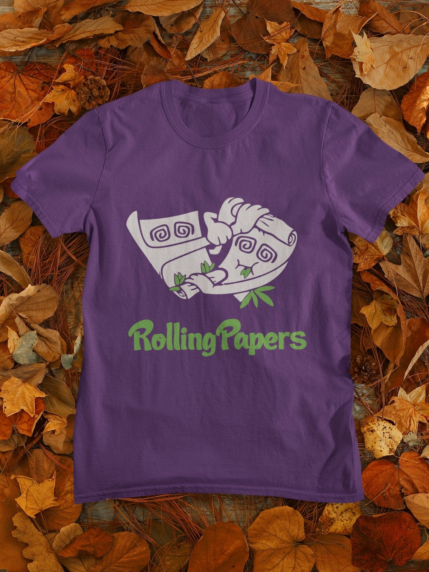 Rolling Paper Pub And Beer Mens Half Sleeves T-shirt- FunkyTeesClub - Funky Tees Club