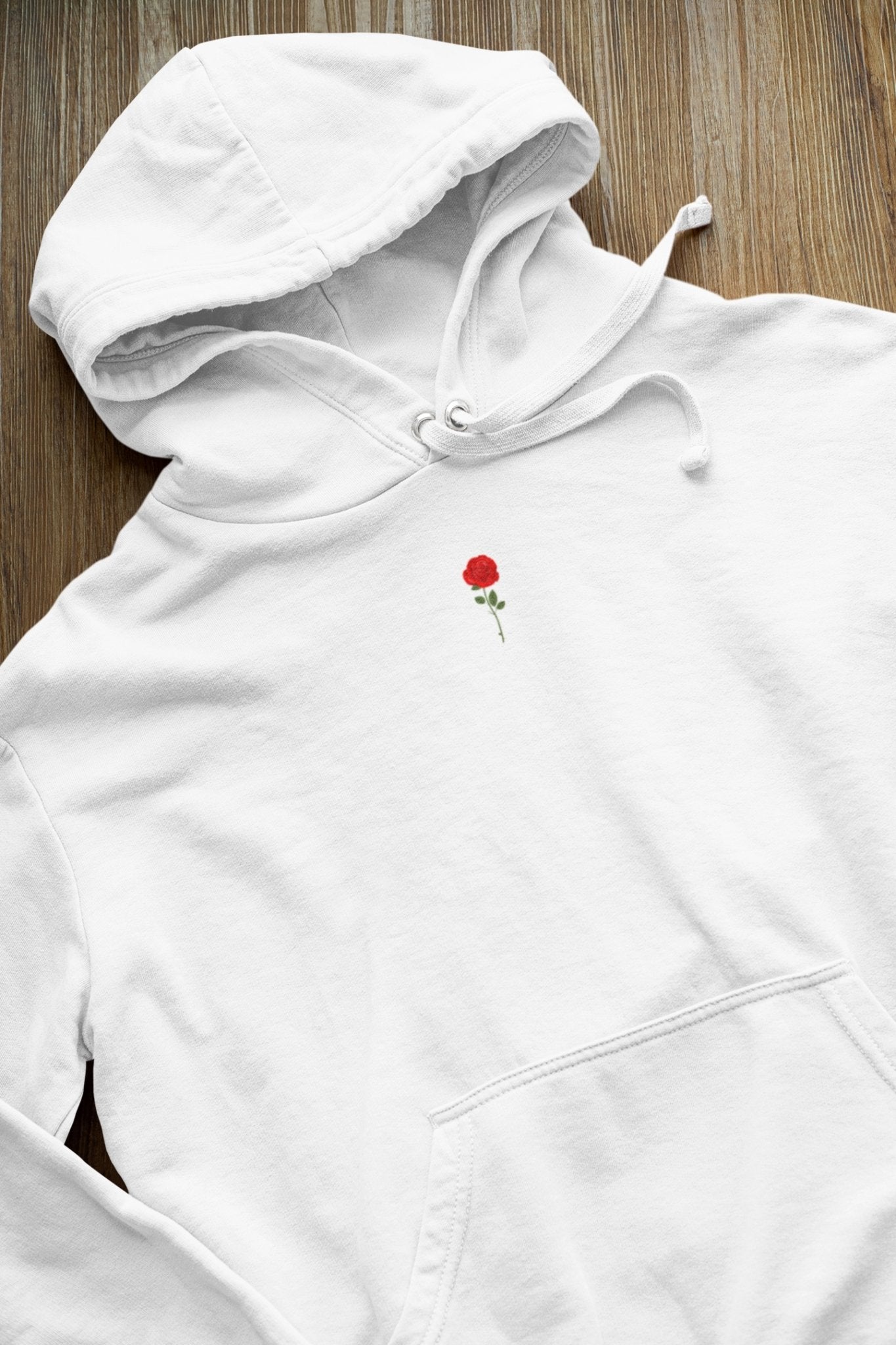 Rose Hoodies for Women-FunkyTeesClub - Funky Tees Club