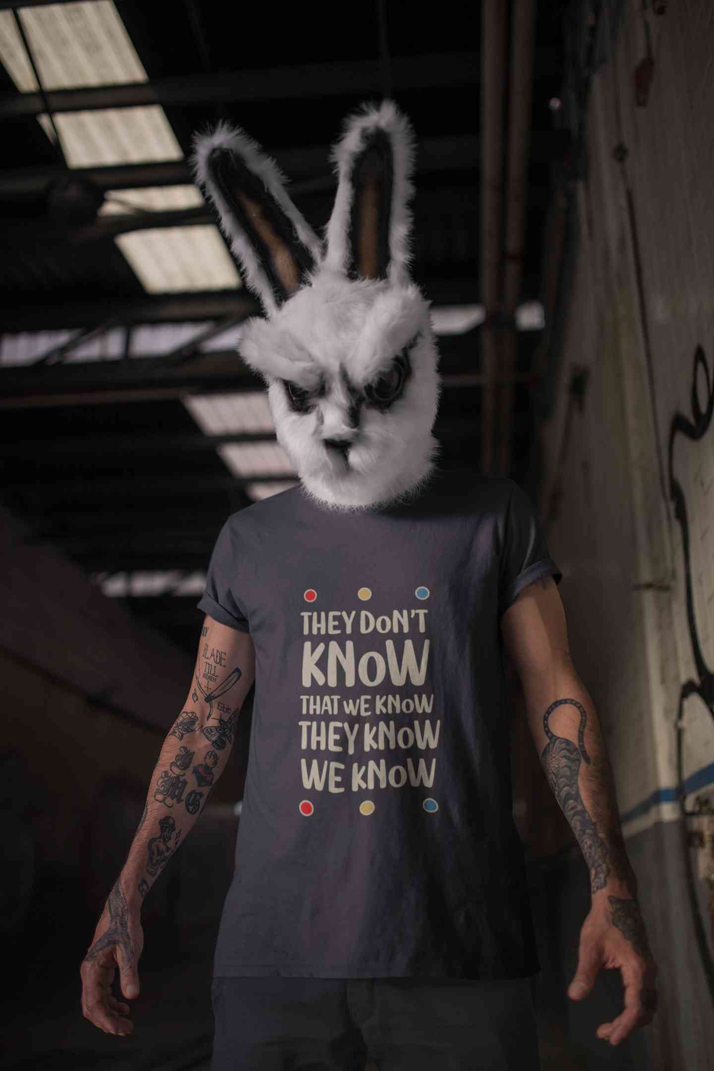 They Don't Know Mens Half Sleeves T-shirt- FunkyTeesClub