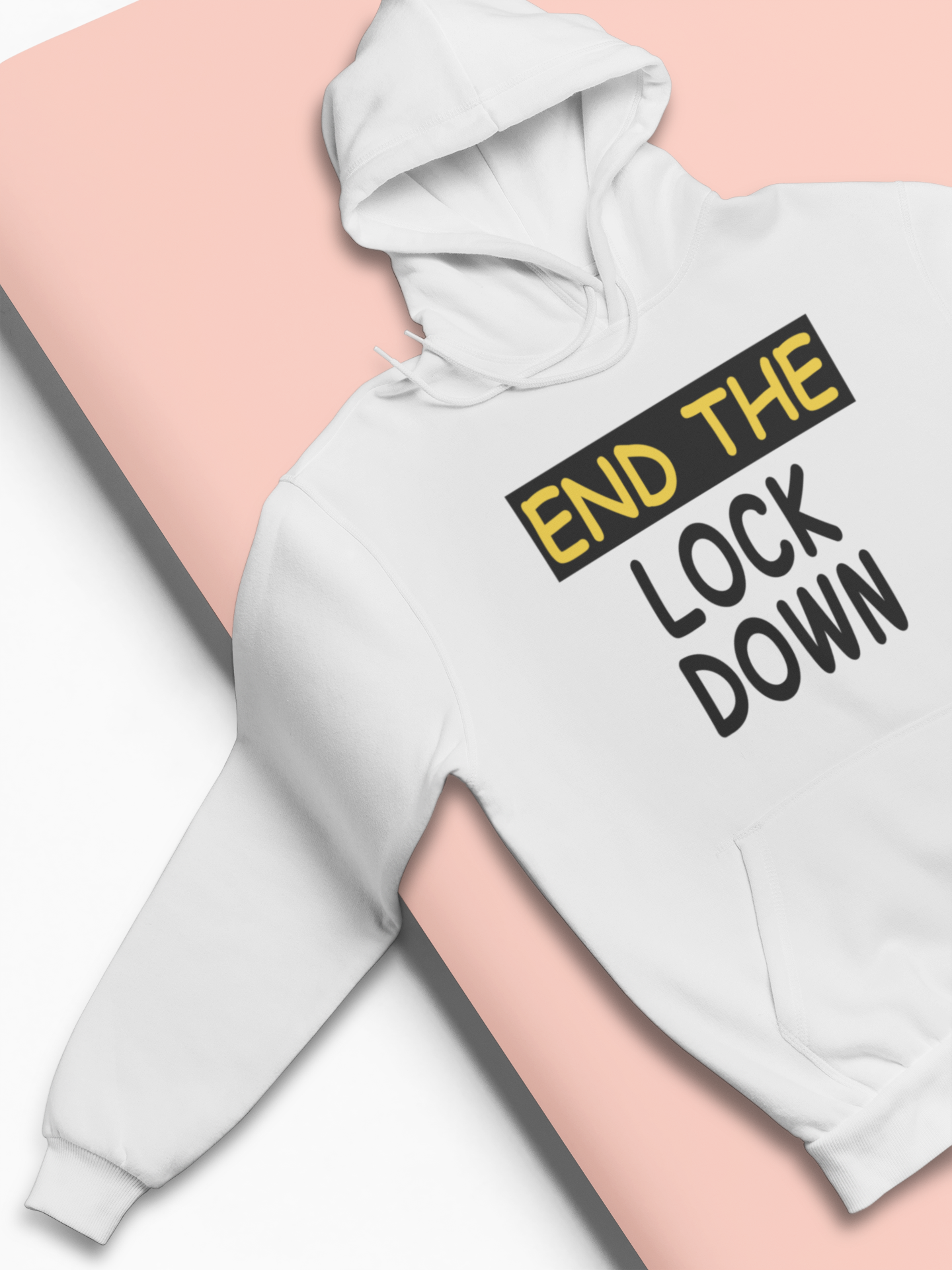 Anti Lockdown End The Lockdown Anti Government Hoodies for Women-FunkyTeesClub
