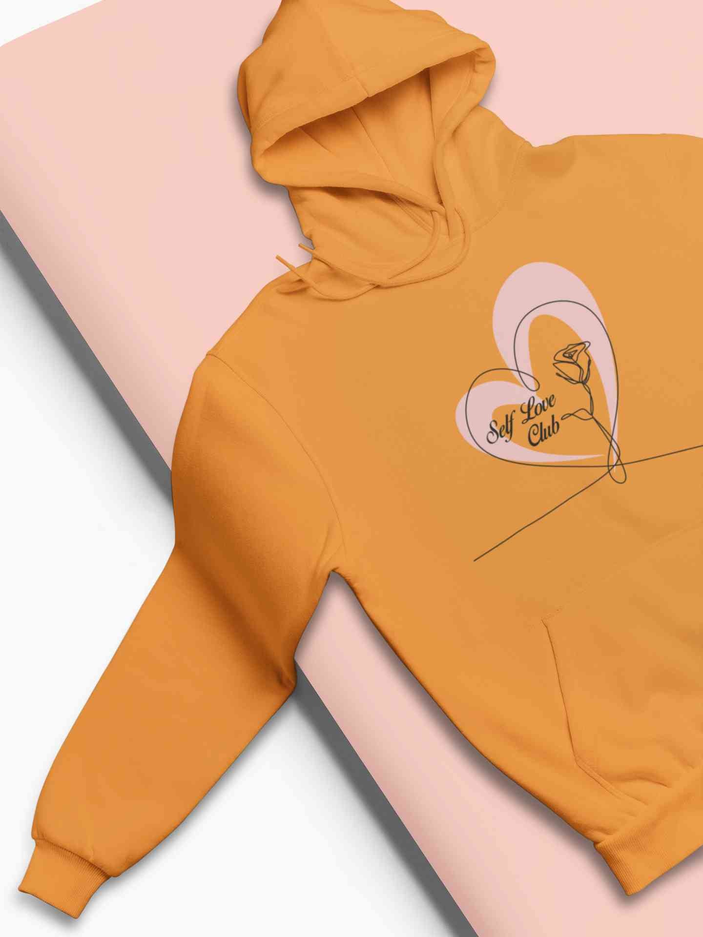 Self Love Club Hoodies for Women-FunkyTeesClub