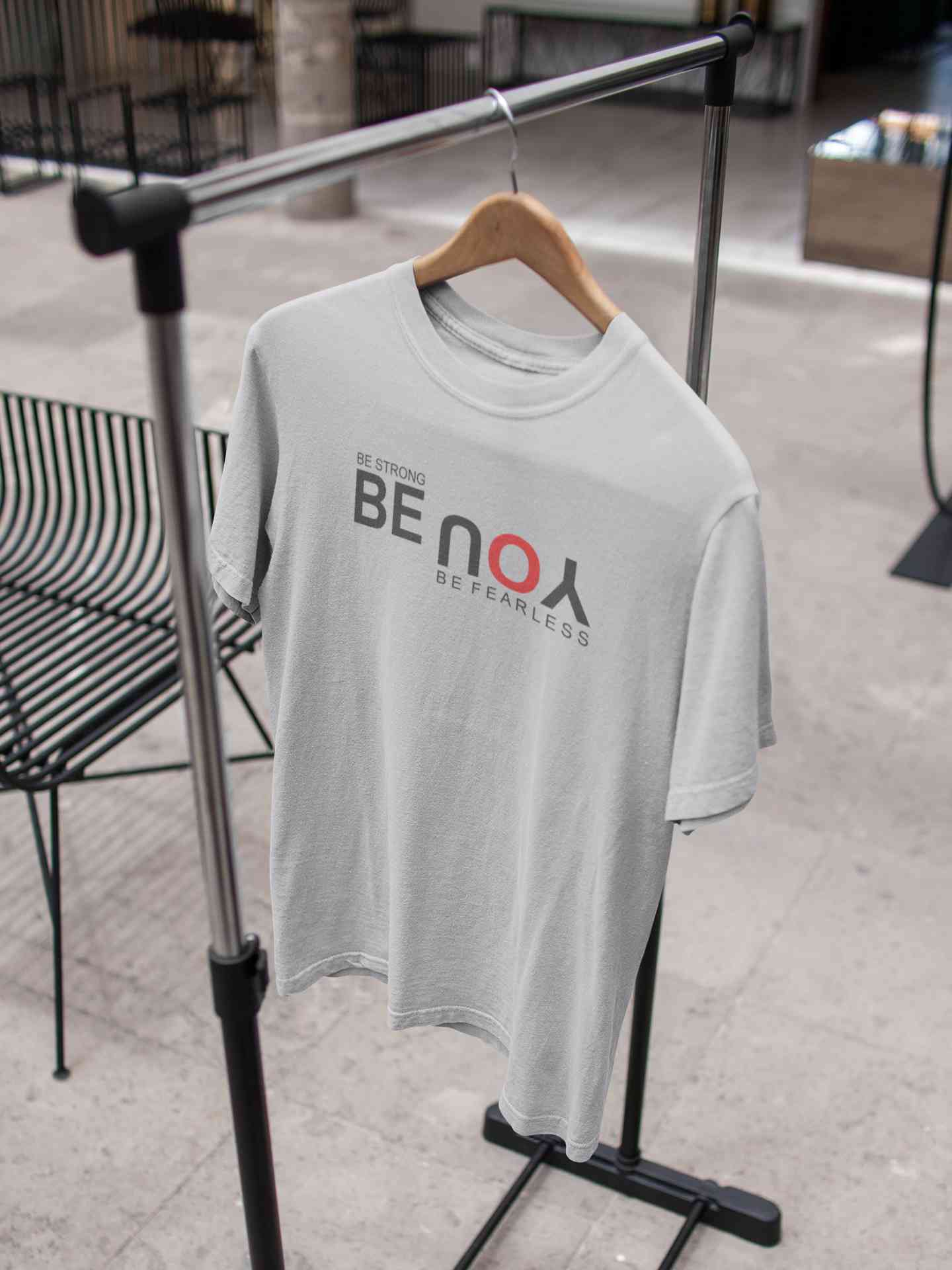 Be Fearless Be Strong Be You Mens Half Sleeves T-shirt- FunkyTeesClub