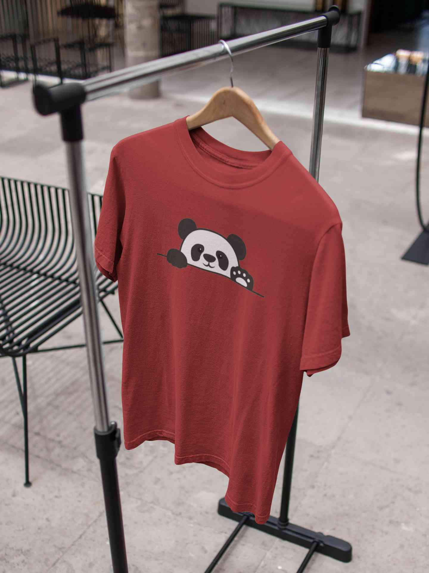 Cute Cartoon Mens Half Sleeves T-shirt- FunkyTeesClub