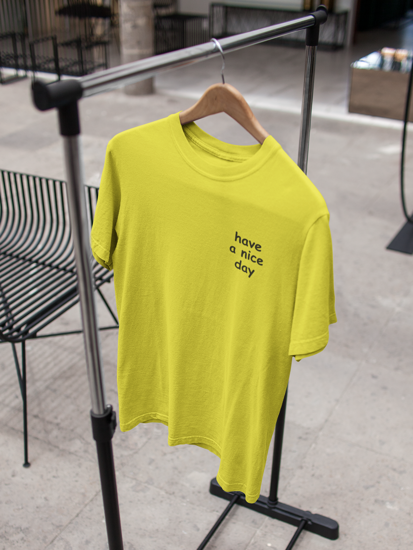 Have A Nice Day Quotes Women Half Sleeves T-shirt- FunkyTeesClub