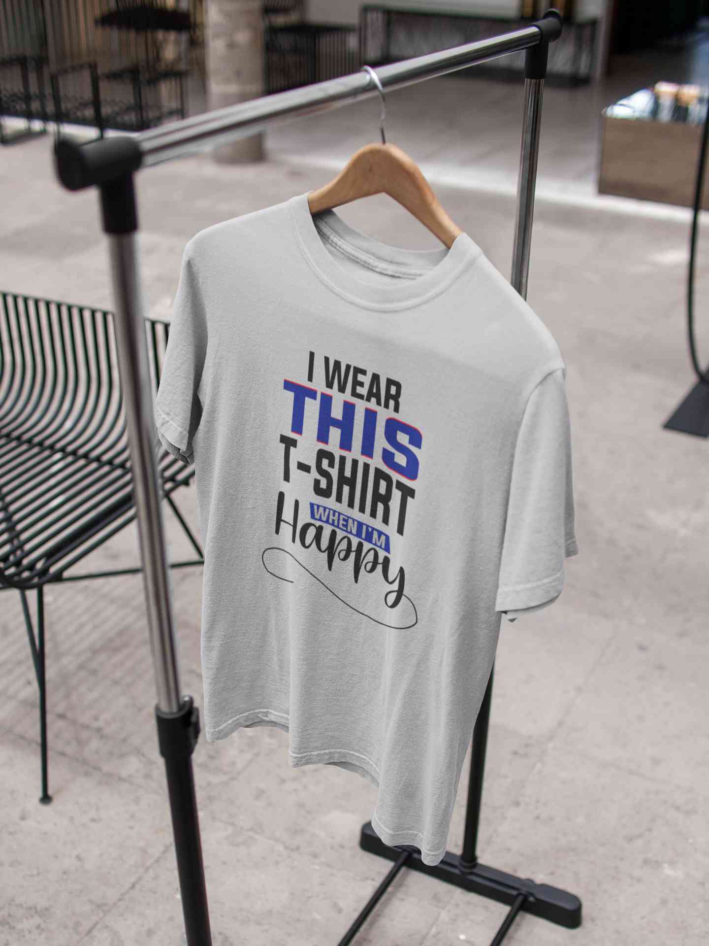 Happy Women Half Sleeves T-shirt- FunkyTeesClub