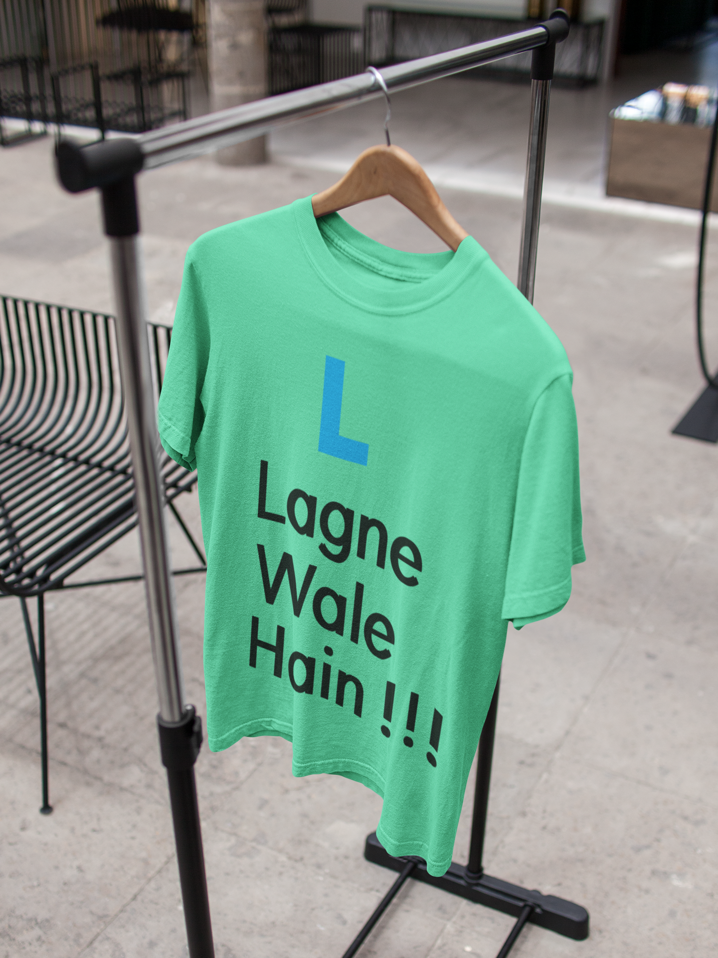 L Lagne Wale Hain Kartik Aryaan Celebrity T-shirt- FunkyTeesClub