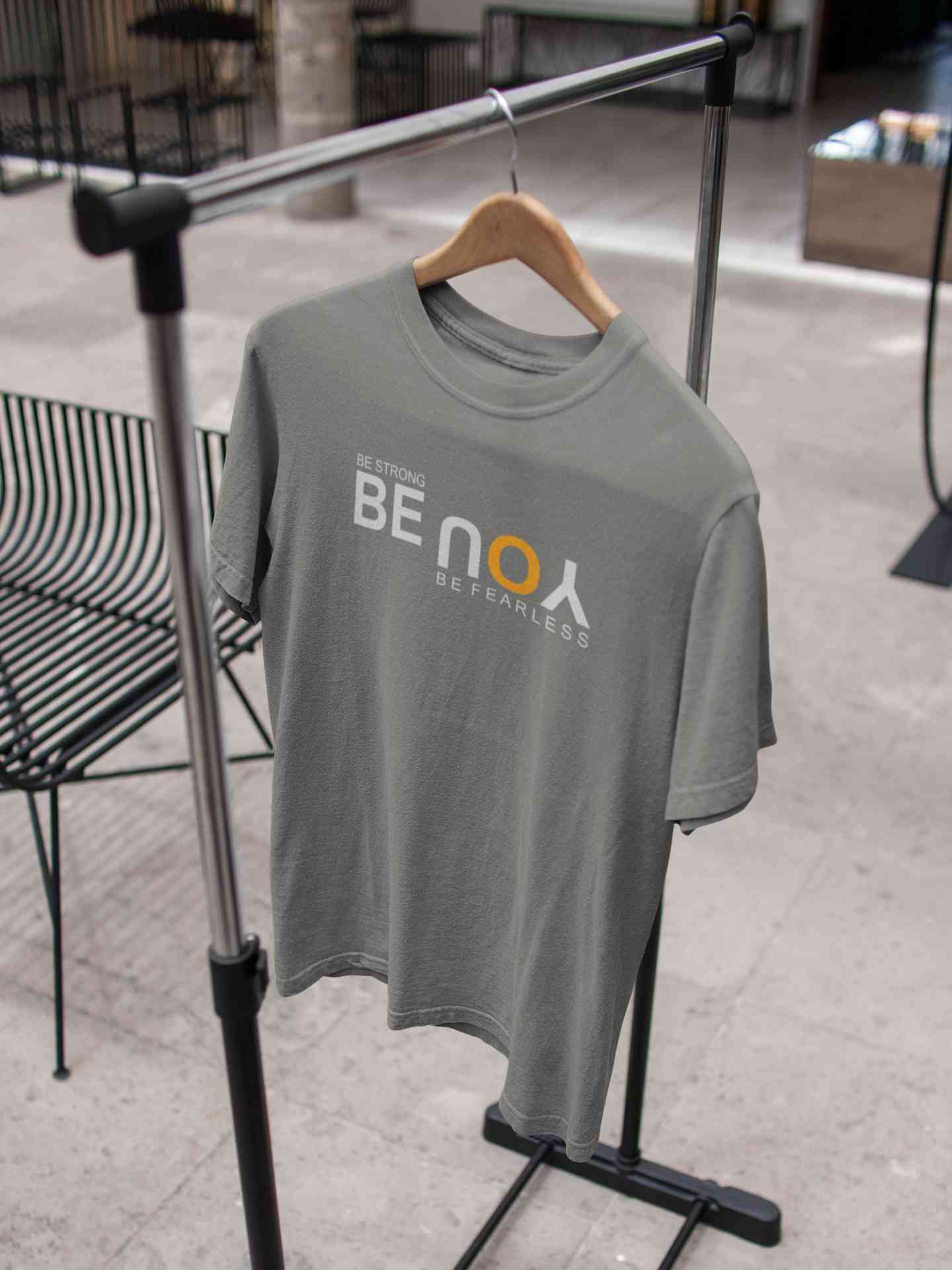 Be Fearless Be Strong Be You Mens Half Sleeves T-shirt- FunkyTeesClub