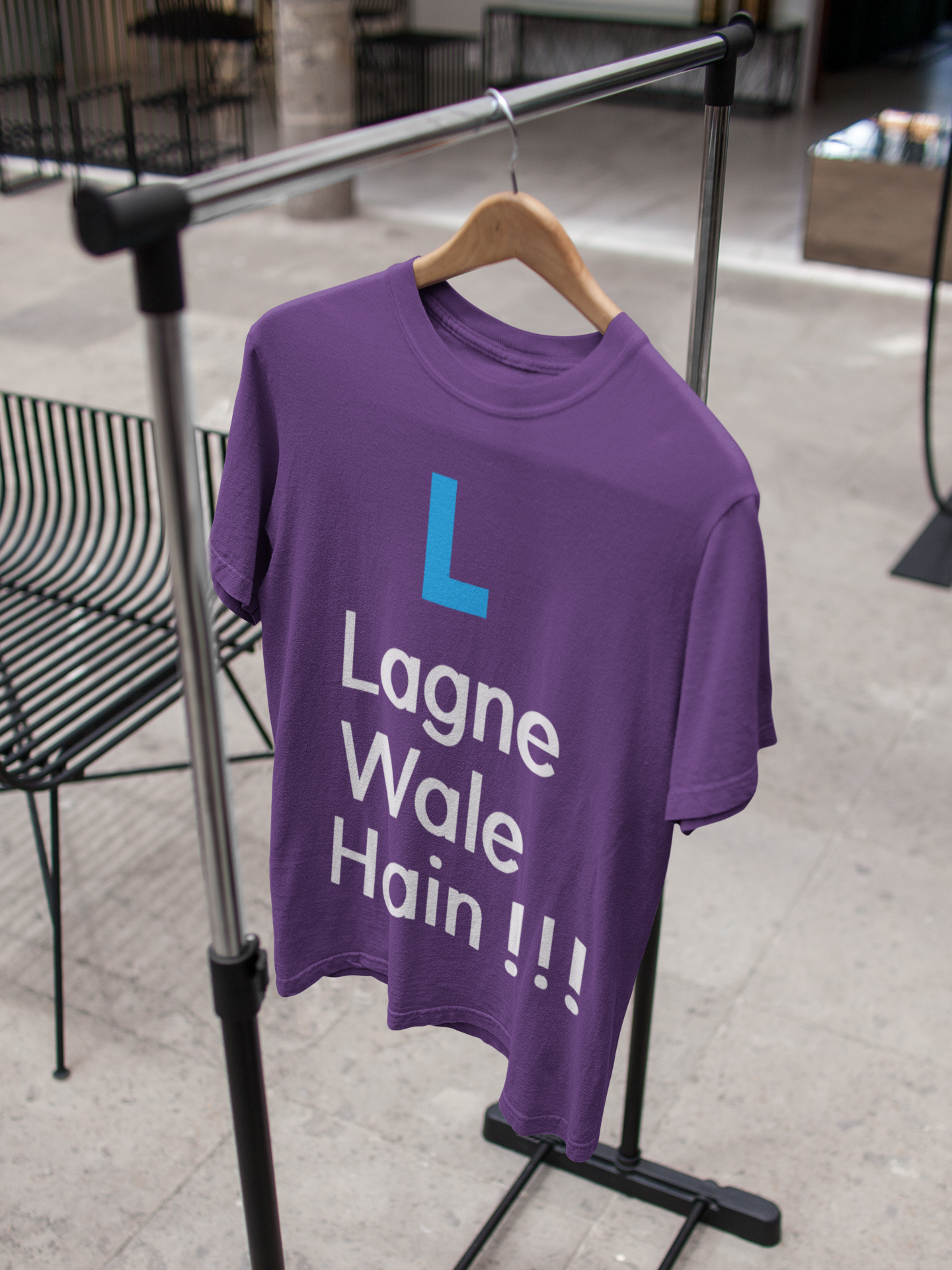 L Lagne Wale Hain Kartik Aryaan Celebrity T-shirt- FunkyTeesClub