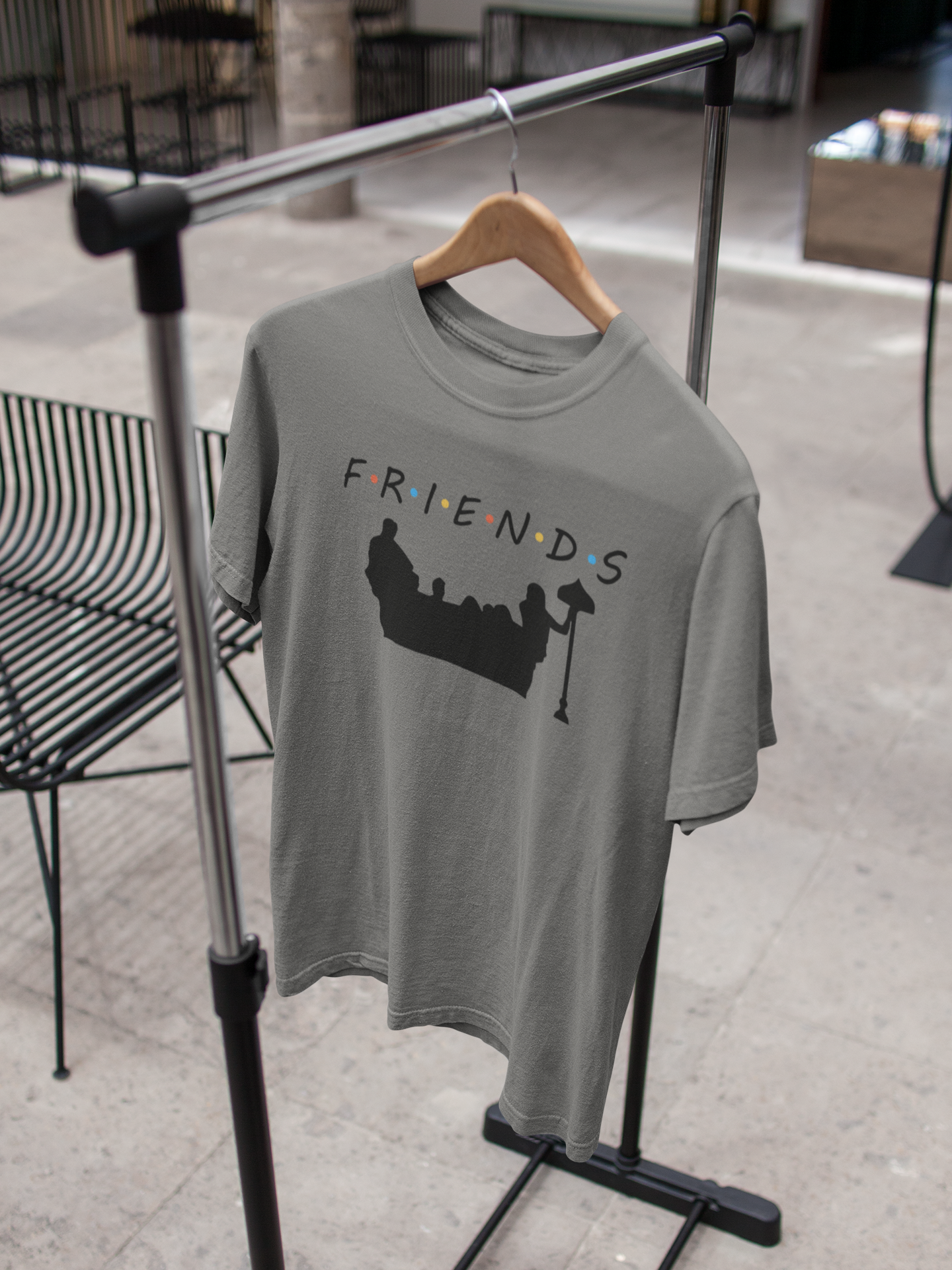 Friends Web Series Women Half Sleeves T-shirt- FunkyTeesClub