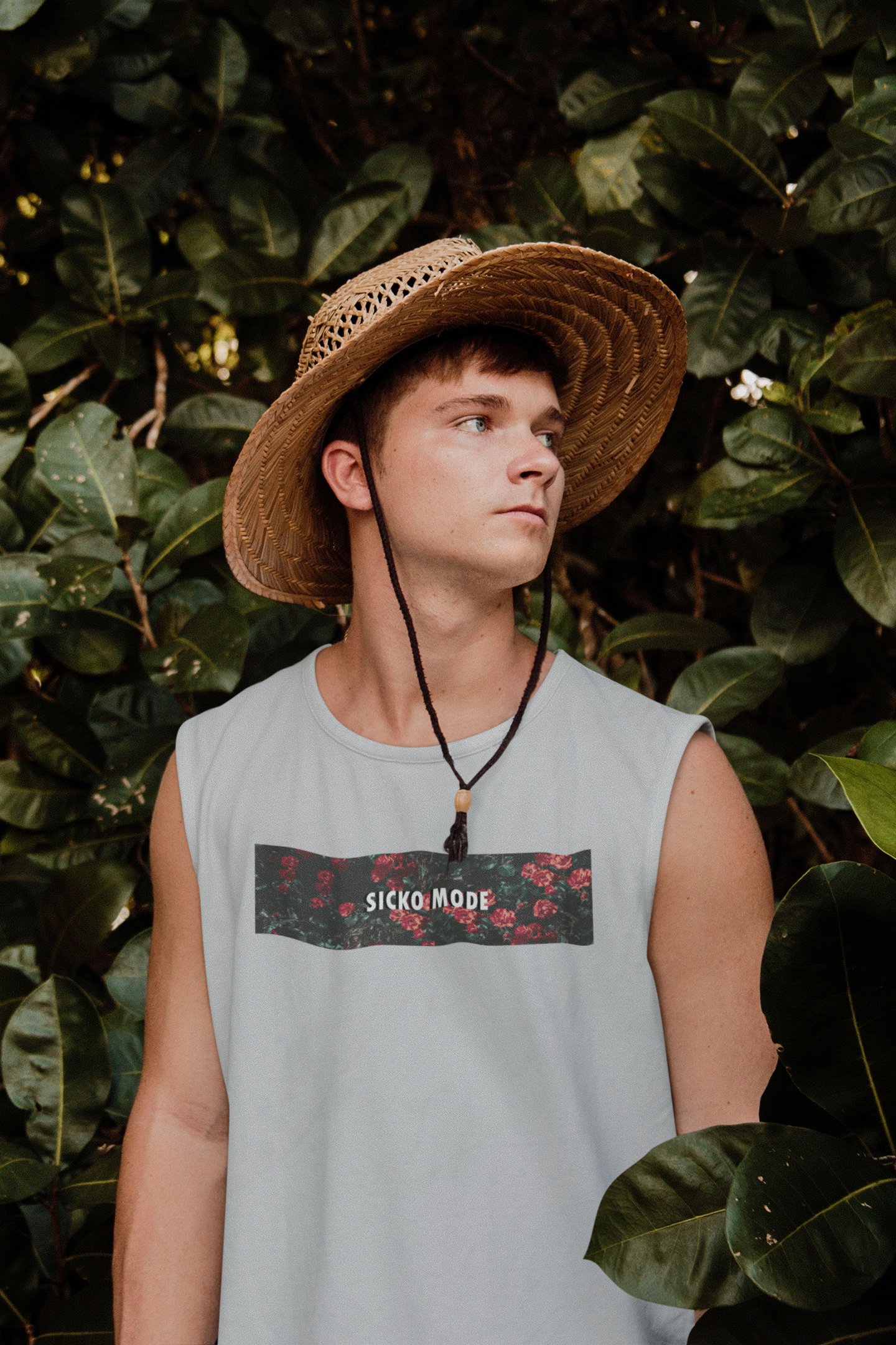 Sicko Mode Minimal Men Gym Vest-FunkyTeesClub