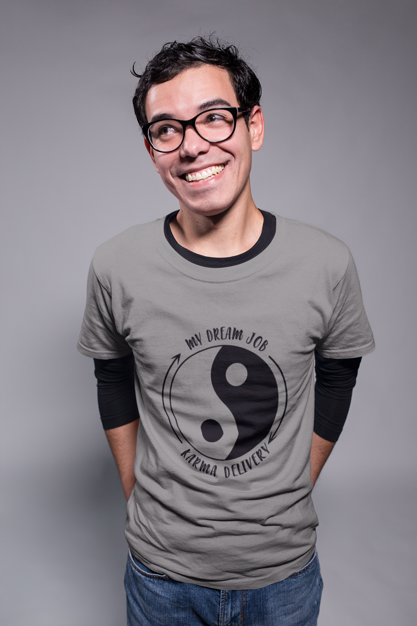 My Dream Job Desi Mens Half Sleeves T-shirt- FunkyTeesClub