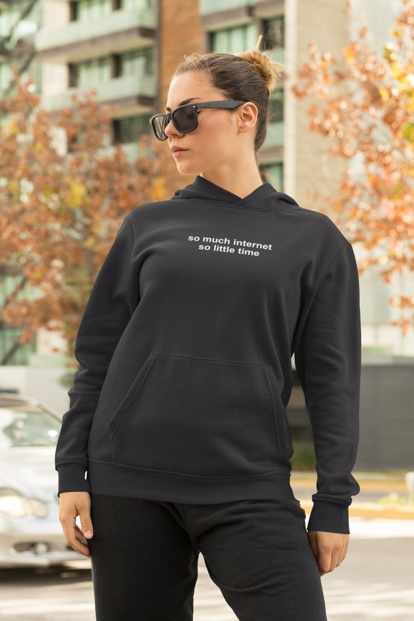 So Much Internet Hoodies for Women-FunkyTeesClub - Funky Tees Club