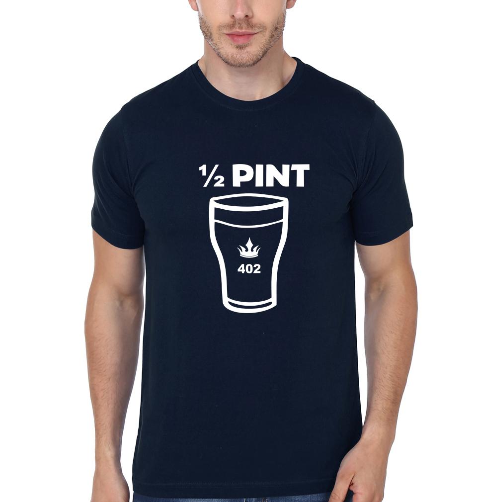 Pint Half pint Father and Son Matching T-Shirt- FunkyTeesClub