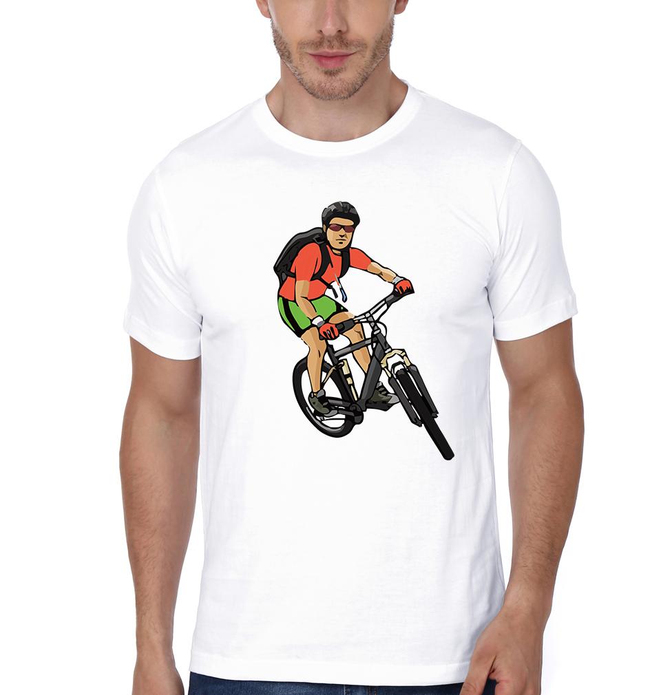 Bicycle Mother and Son Matching T-Shirt- FunkyTeesClub