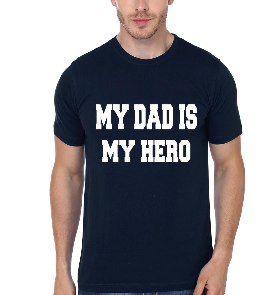 My Dad Is My Hero My Son Is My Prince Father and Son Matching T-Shirt- FunkyTeesClub