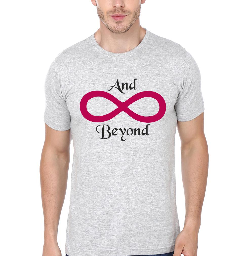 I Love You To Infinity And Beyond Father and Son Matching T-Shirt- FunkyTeesClub