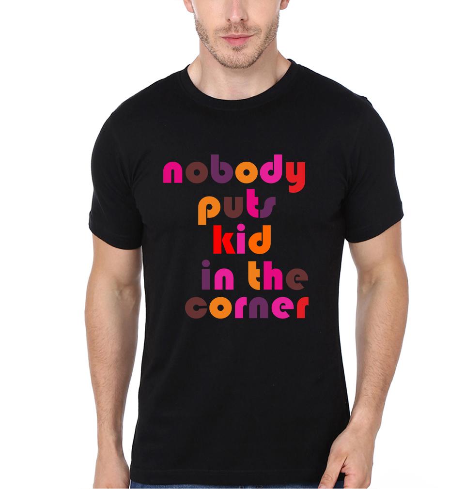 Nobody Puts Daddy In The Corner Nobody Puts Kid In The Corner Father and Son Matching T-Shirt- FunkyTeesClub