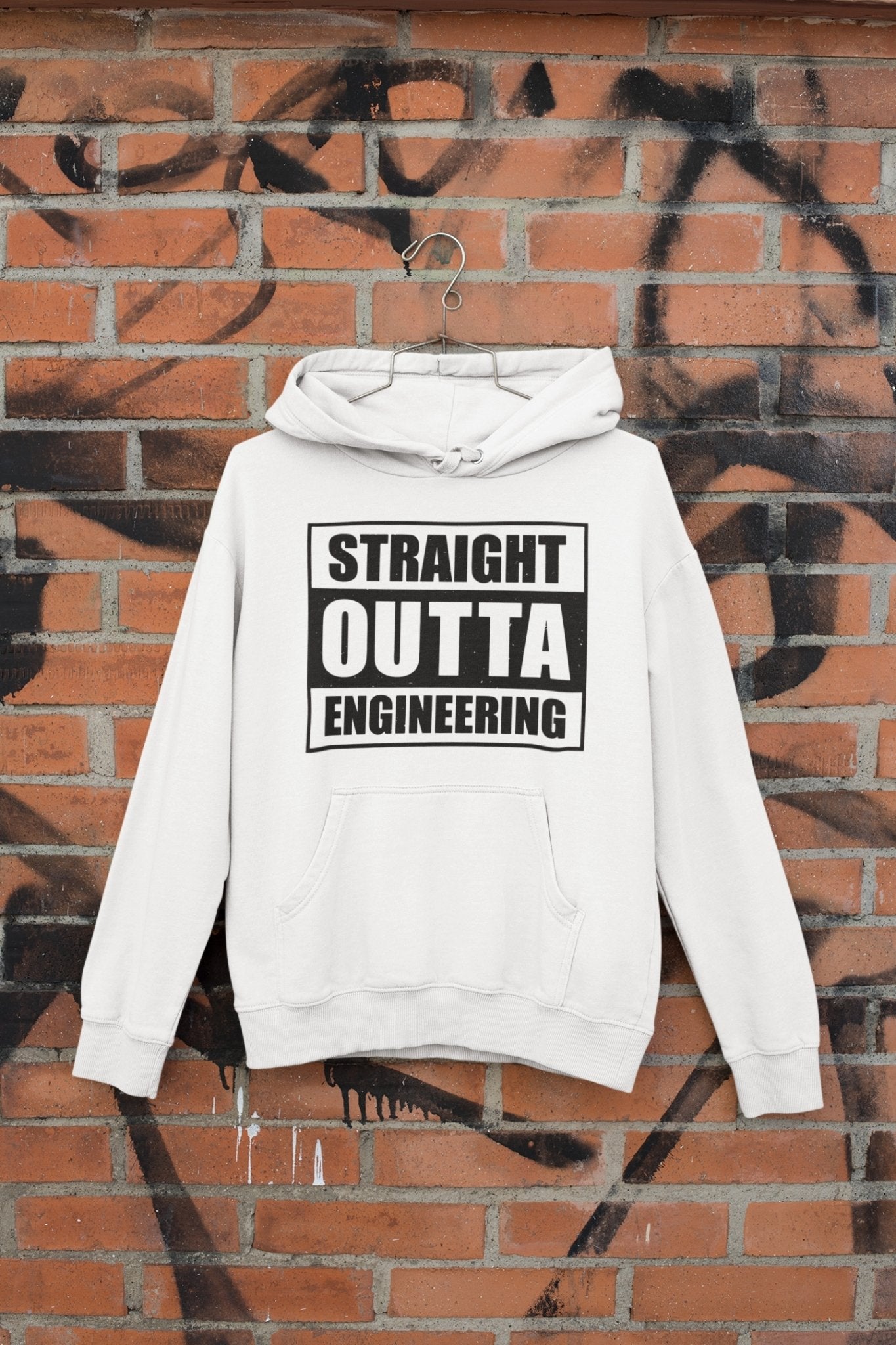 Straight Outta Engineering Men Hoodies-FunkyTeesClub - Funky Tees Club