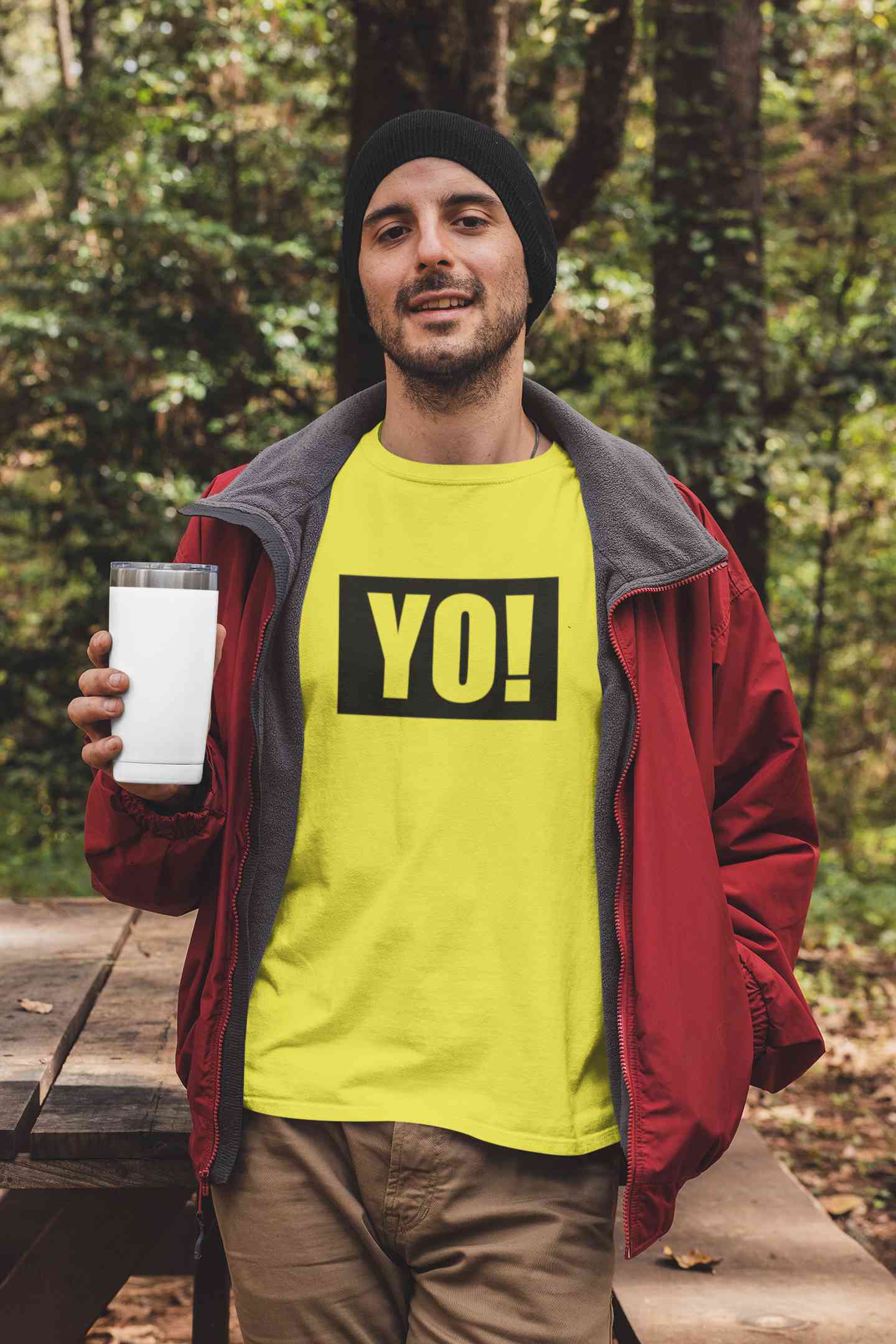 Yo Mens Half Sleeves T-shirt- FunkyTeesClub