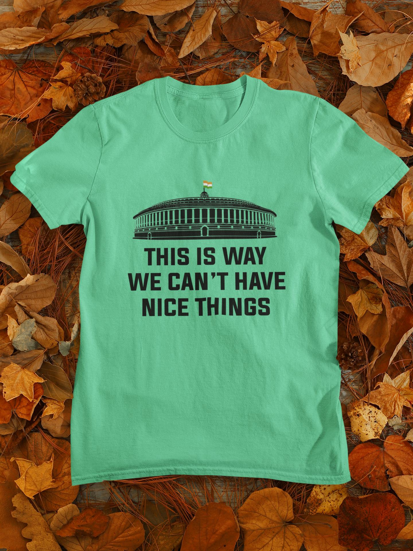This Is Why We Cant Have Nice Things Anti Government Women Half Sleeves T-shirt- FunkyTeesClub