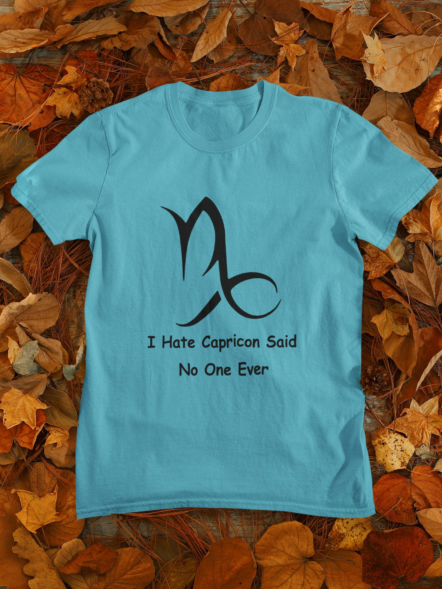 Capricon Zodiac Sign Mens Half Sleeves T-shirt- FunkyTeesClub