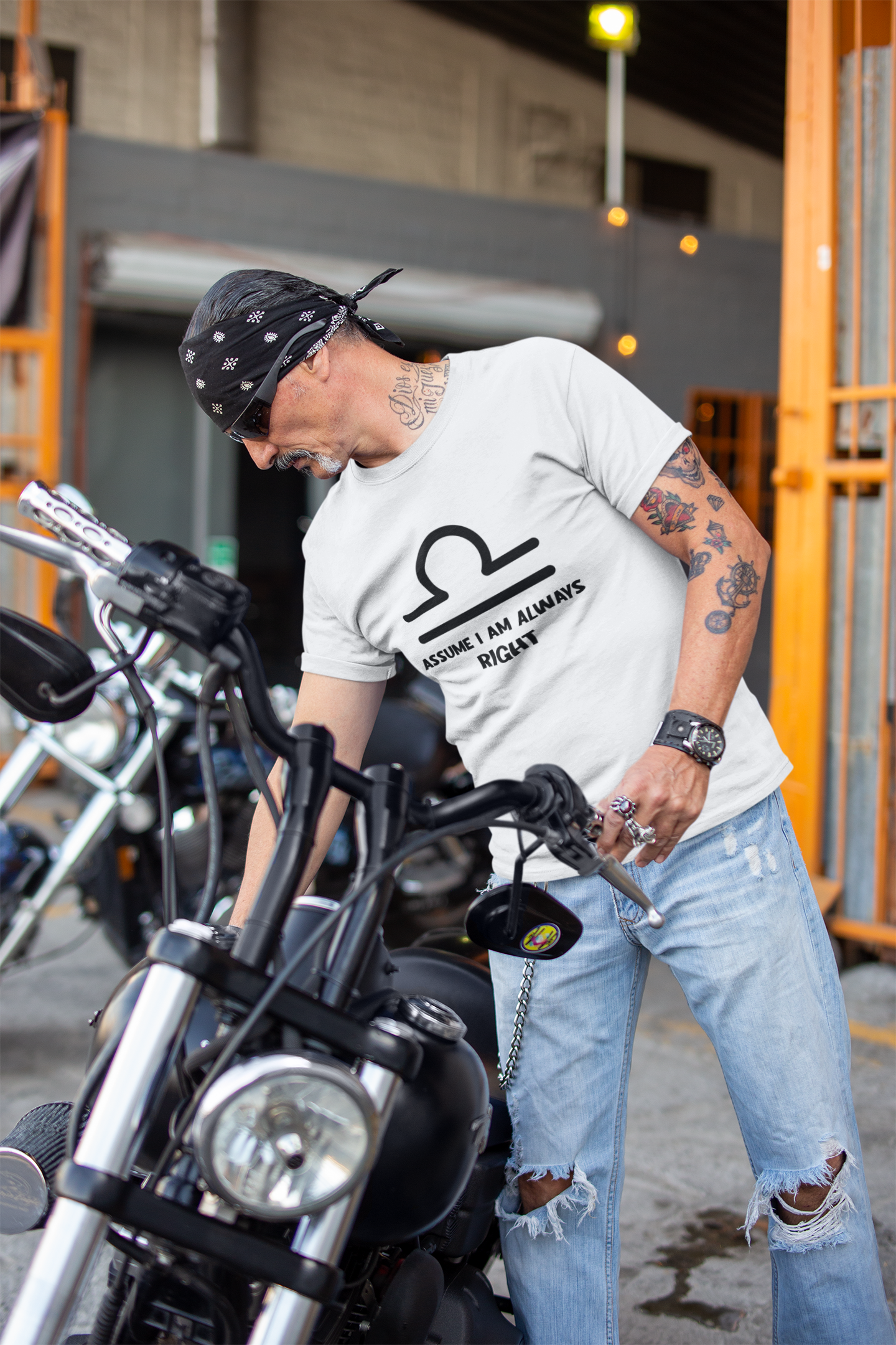 Libra Zodiac Sign Mens Half Sleeves T-shirt- FunkyTeesClub