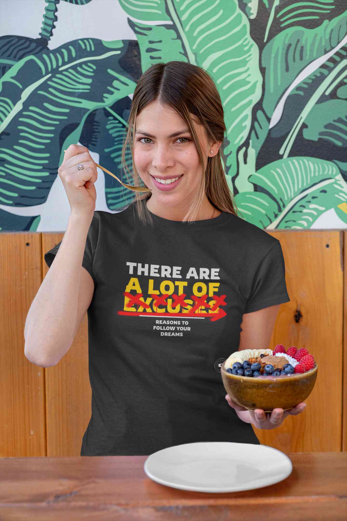 There Are Lot Of Reasons To Follow Your Women Half Sleeves T-shirt- FunkyTeesClub