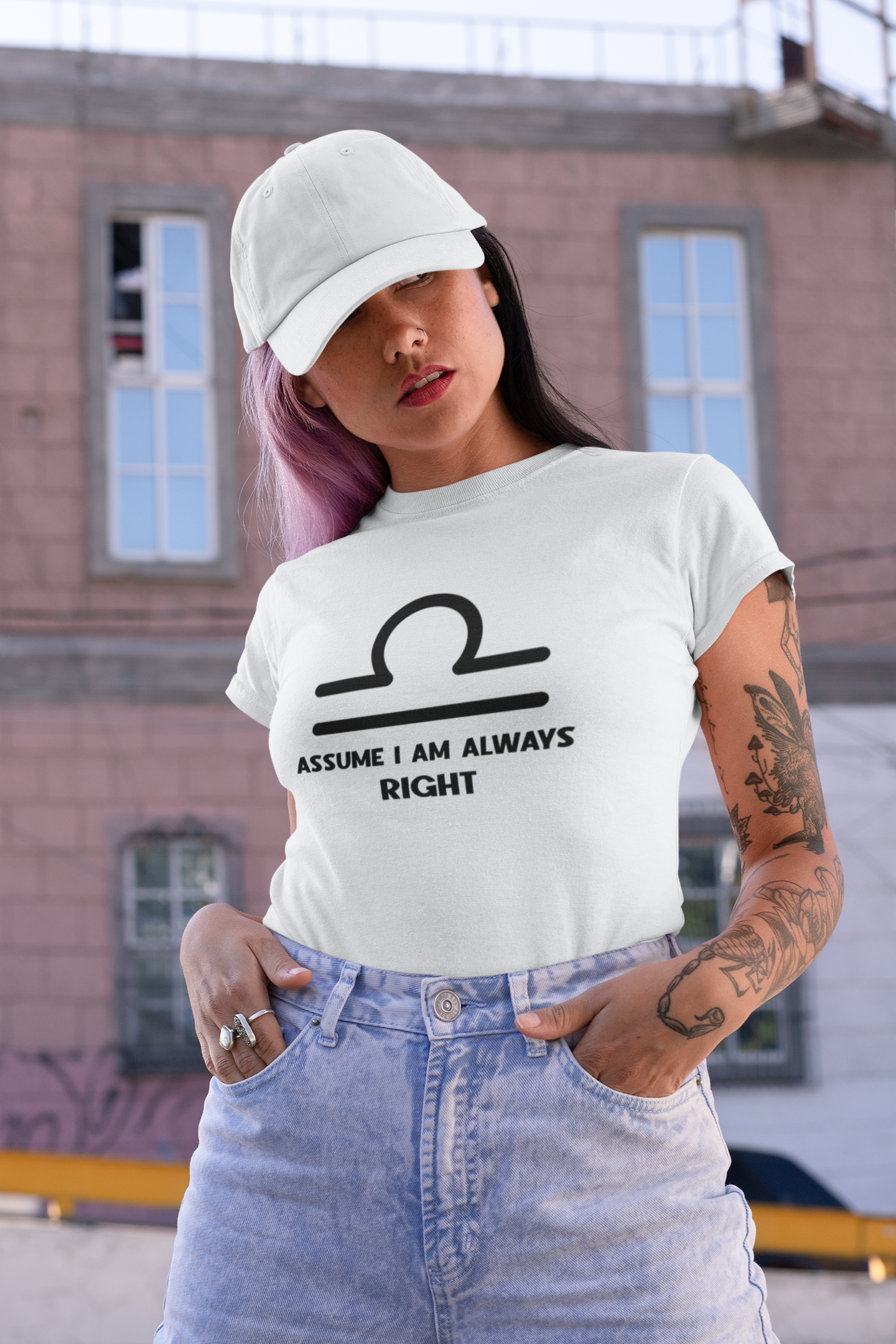 Libra Zodiac Sign Women Half Sleeves T-shirt- FunkyTeesClub