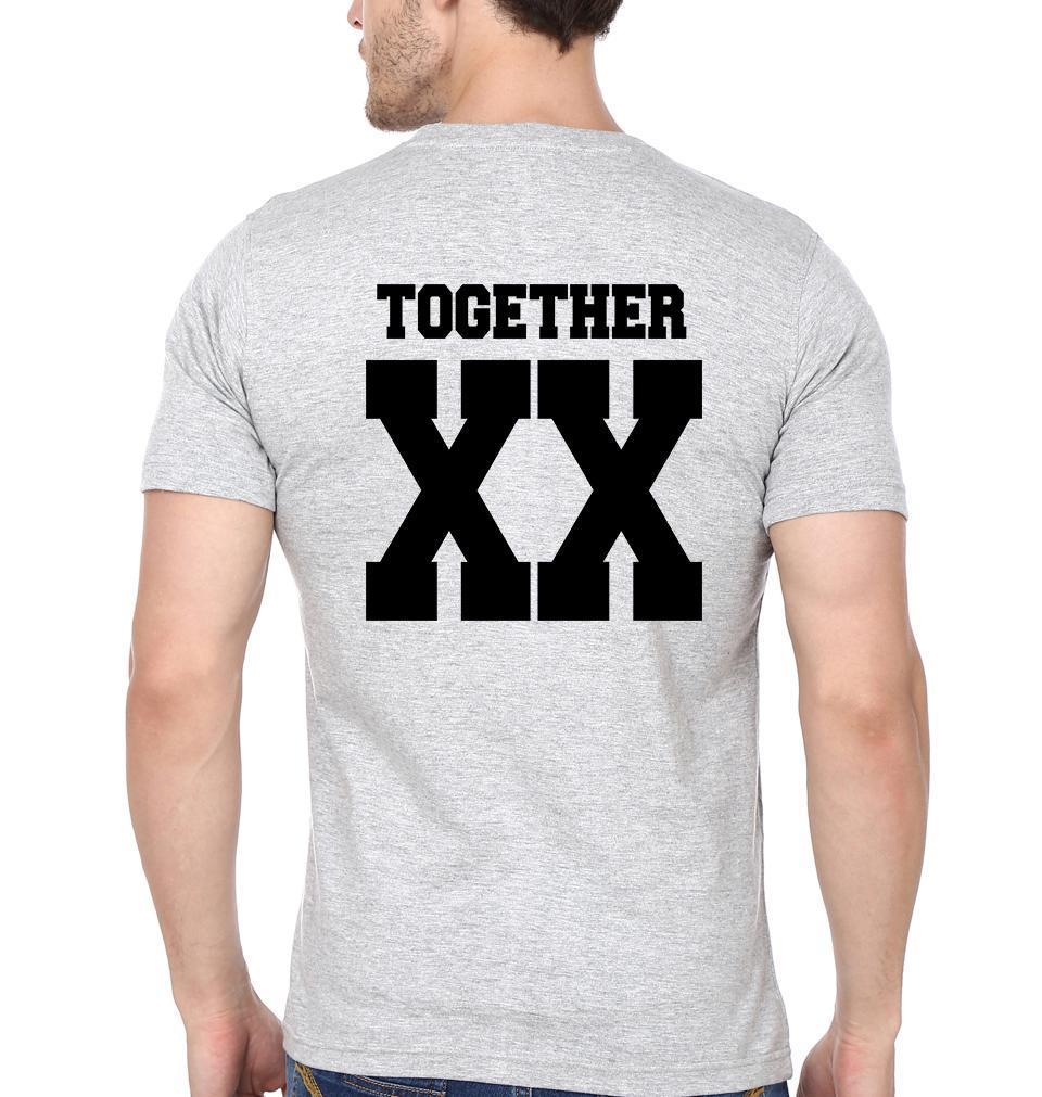 Together since Couple Half Sleeves T-Shirts -FunkyTees - Funky Tees Club