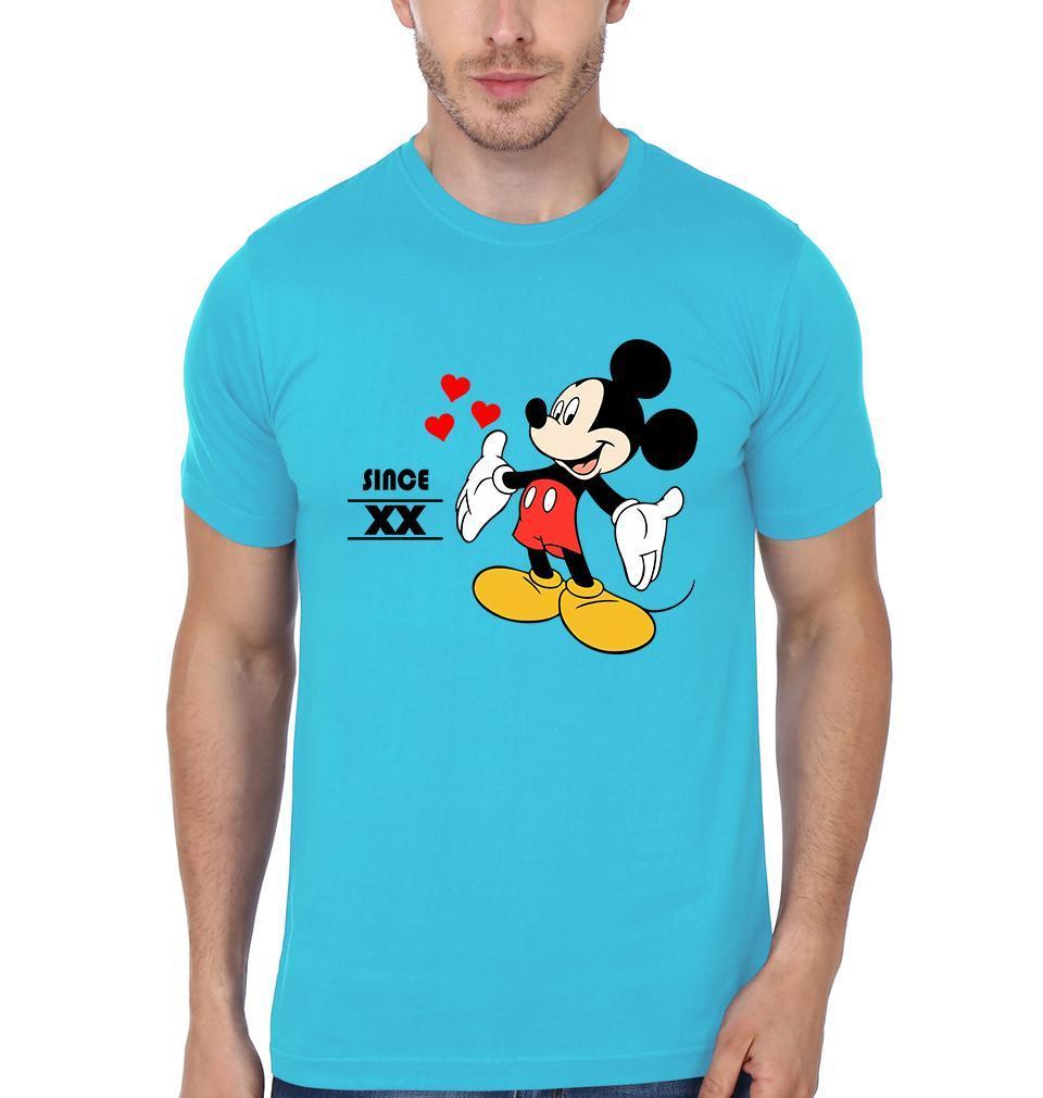 Together Since Couple Half Sleeves T-Shirts -FunkyTees - Funky Tees Club