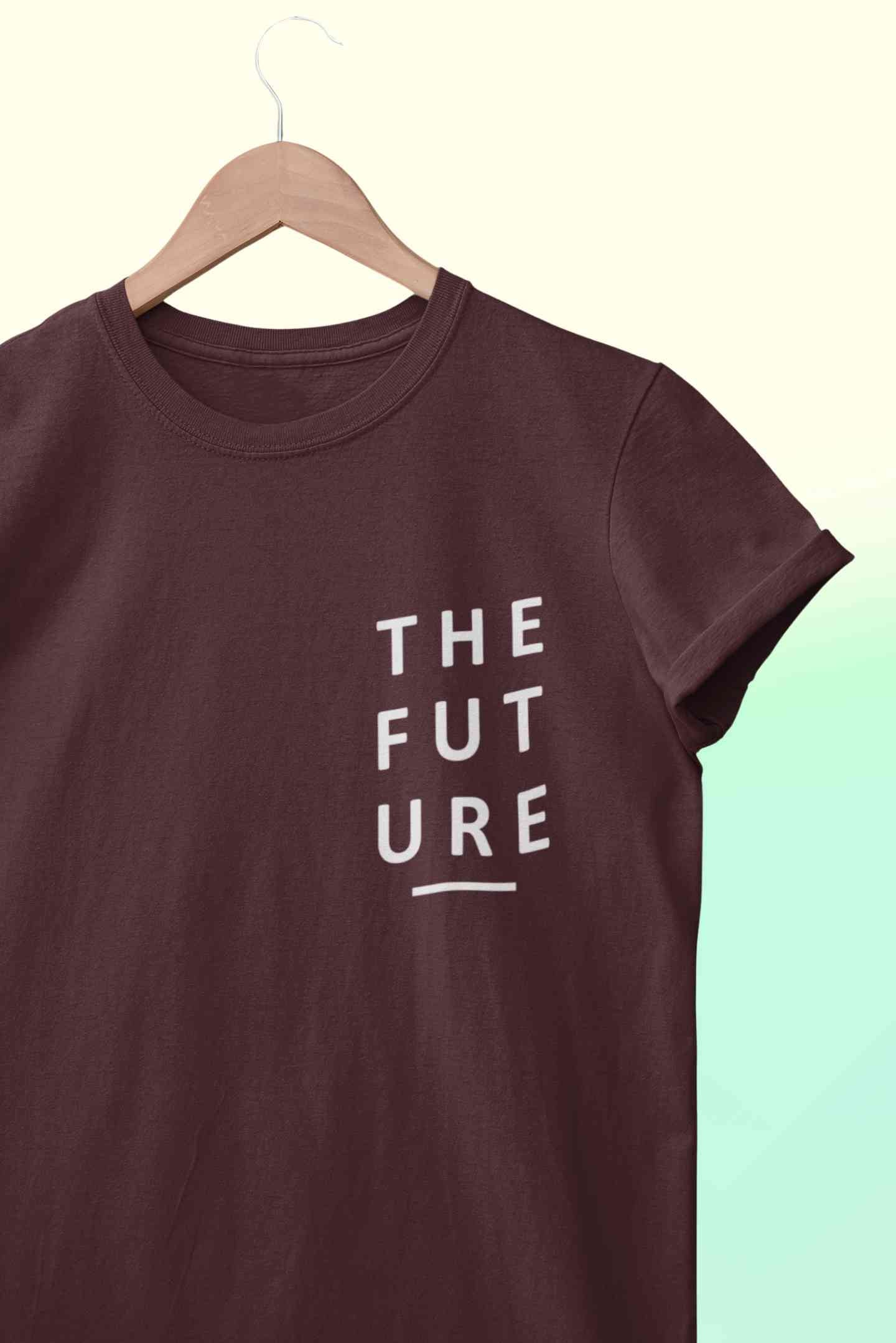 Future Women Half Sleeves T-shirt- FunkyTeesClub