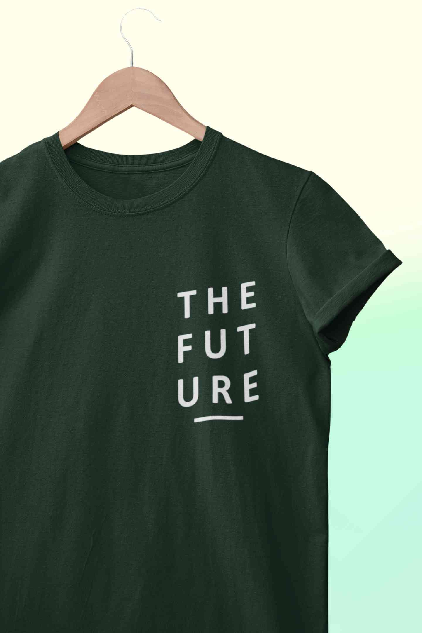 Future Women Half Sleeves T-shirt- FunkyTeesClub
