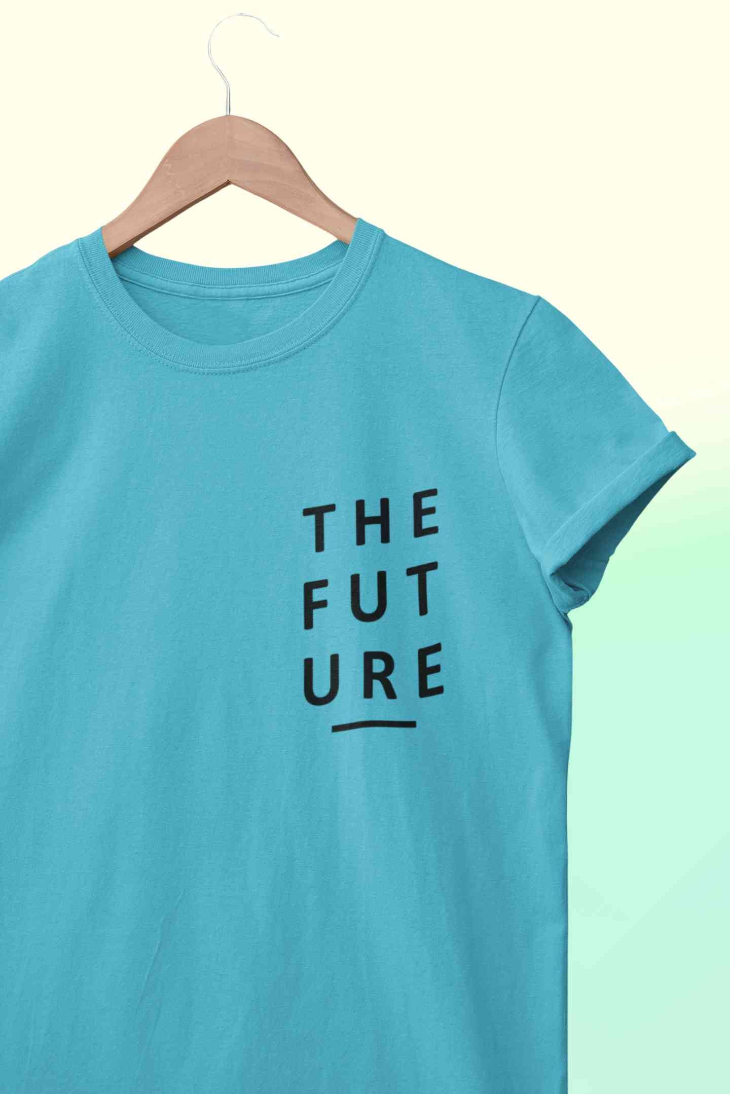Future Women Half Sleeves T-shirt- FunkyTeesClub