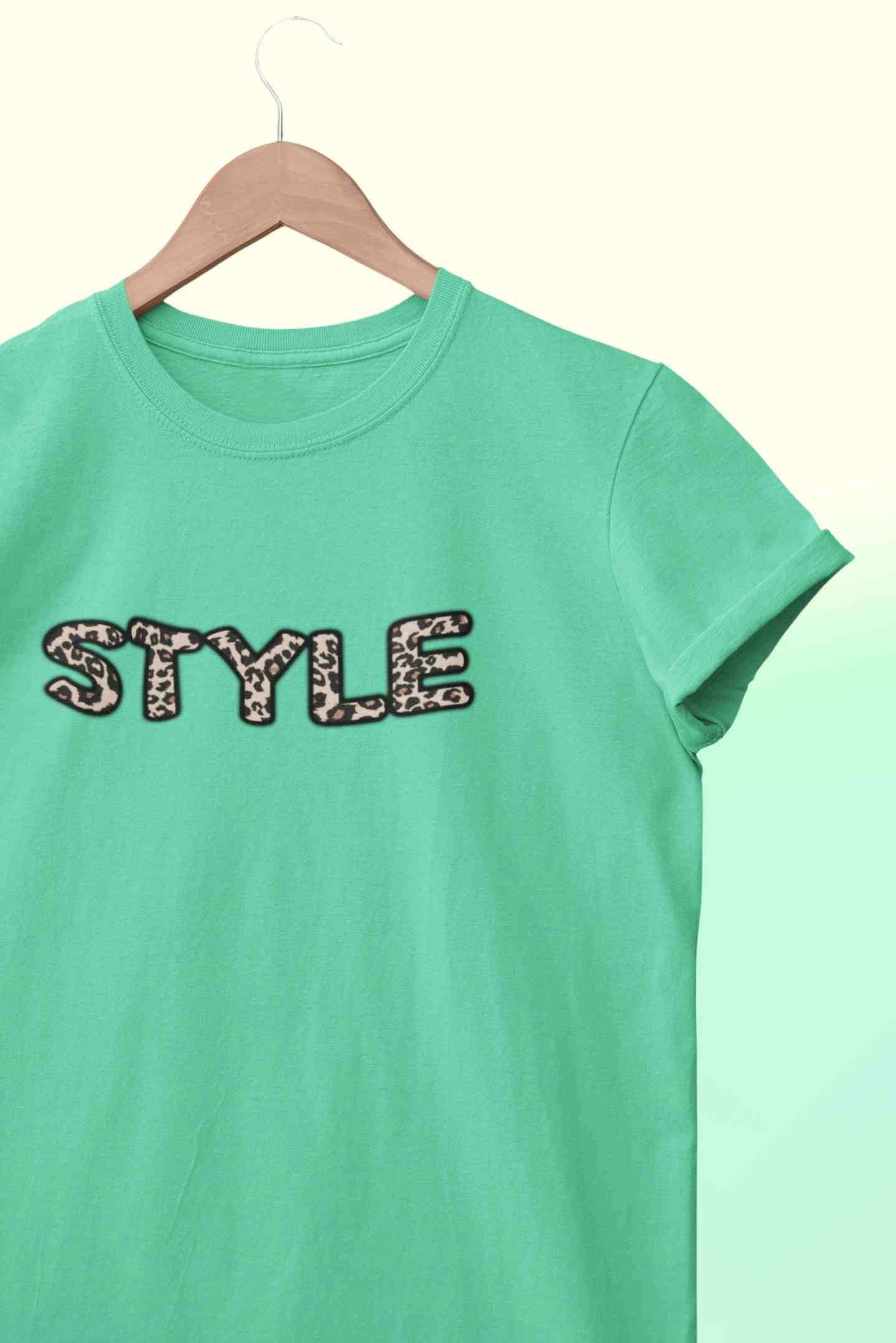 Style Women Half Sleeves T-shirt- FunkyTeesClub