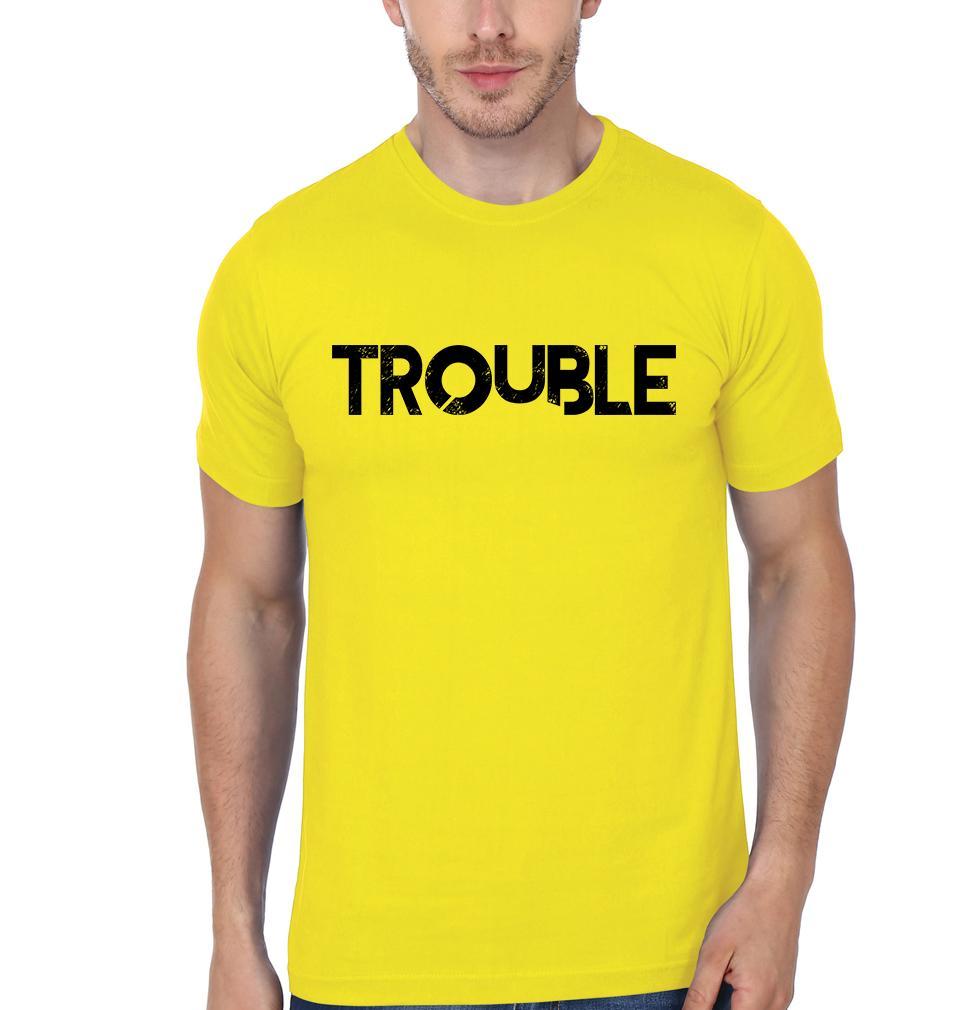 Trouble Maker Father and Son Matching T-Shirt- FunkyTeesClub - Funky Tees Club