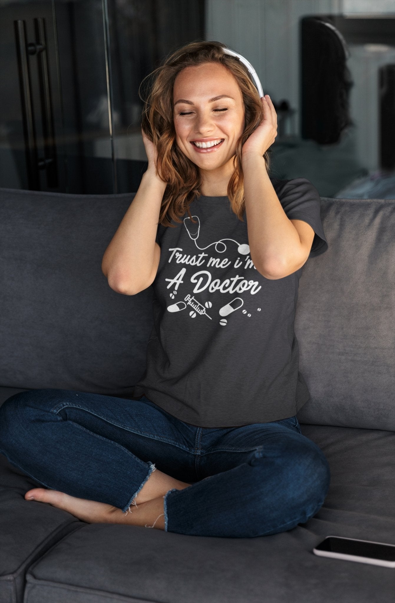 Trust Me I Am A Doctor Women Half Sleeves T-shirt- FunkyTeesClub - Funky Tees Club