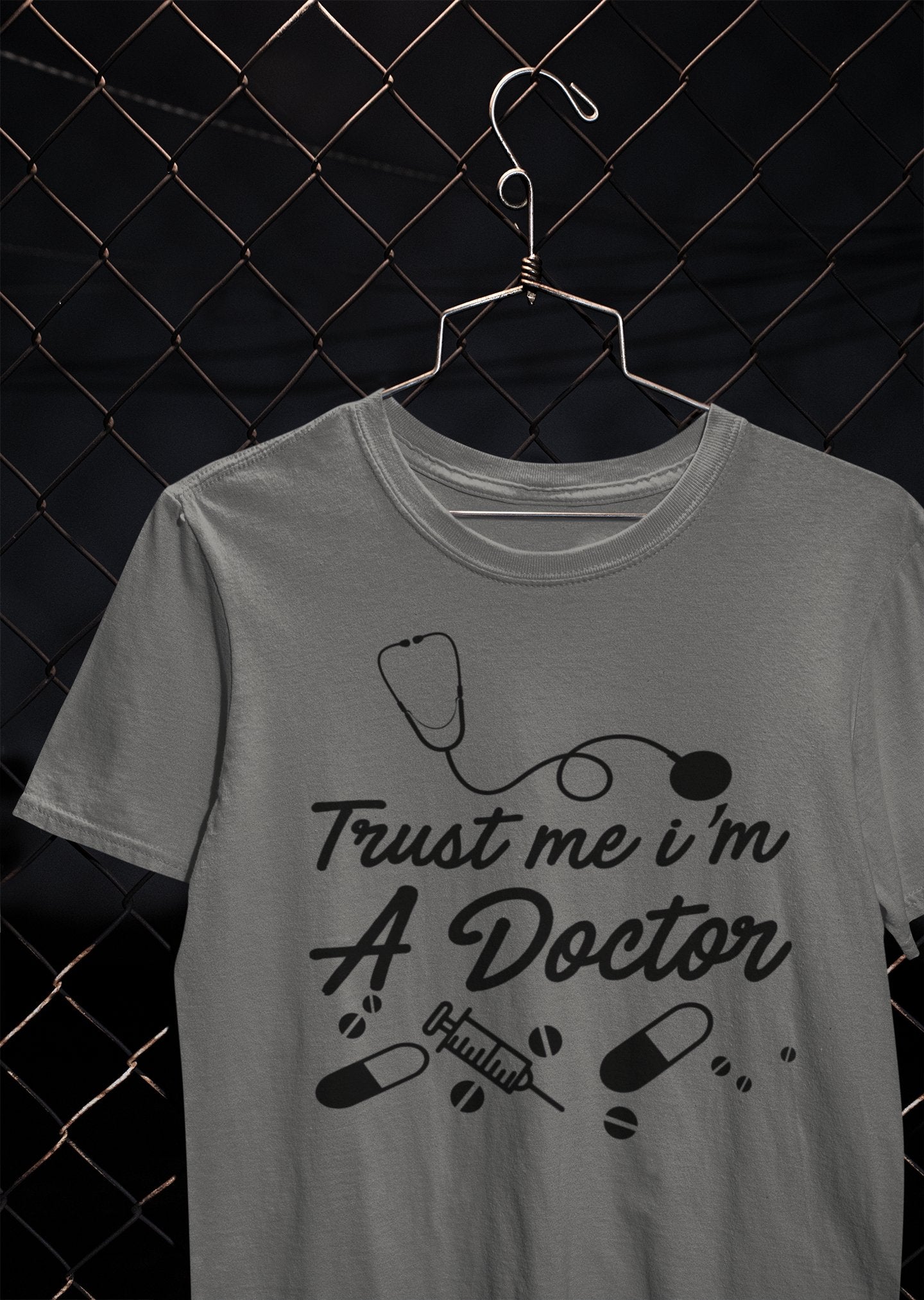 Trust Me I Am A Doctor Women Half Sleeves T-shirt- FunkyTeesClub - Funky Tees Club