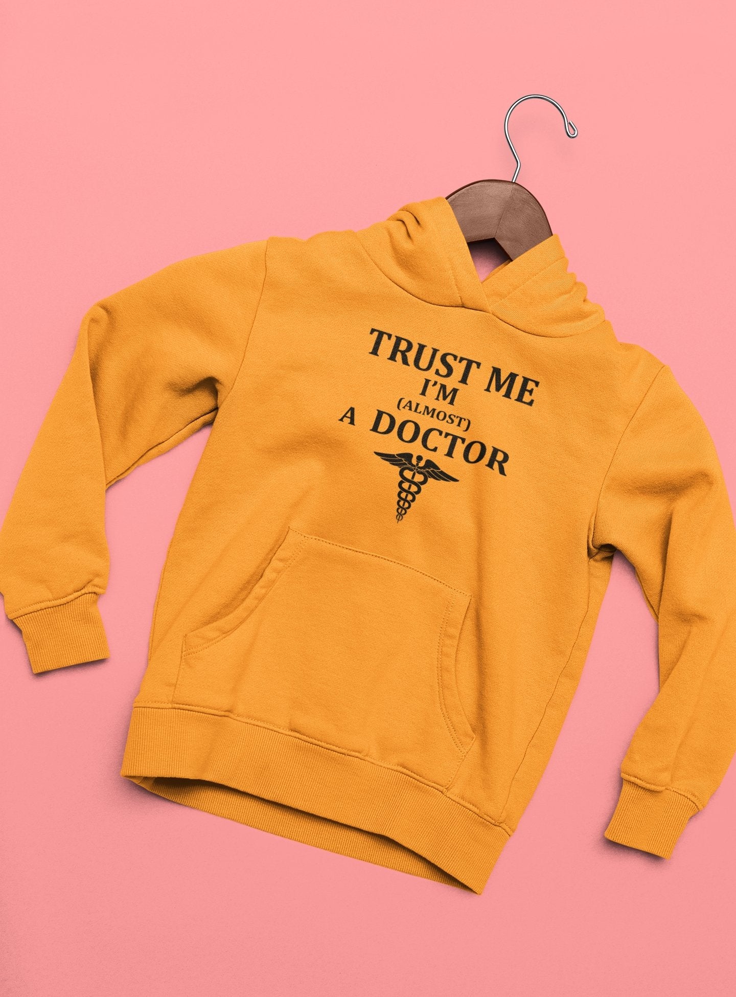 Trust Me I Am Almost A Doctor Men Hoodies-FunkyTeesClub - Funky Tees Club