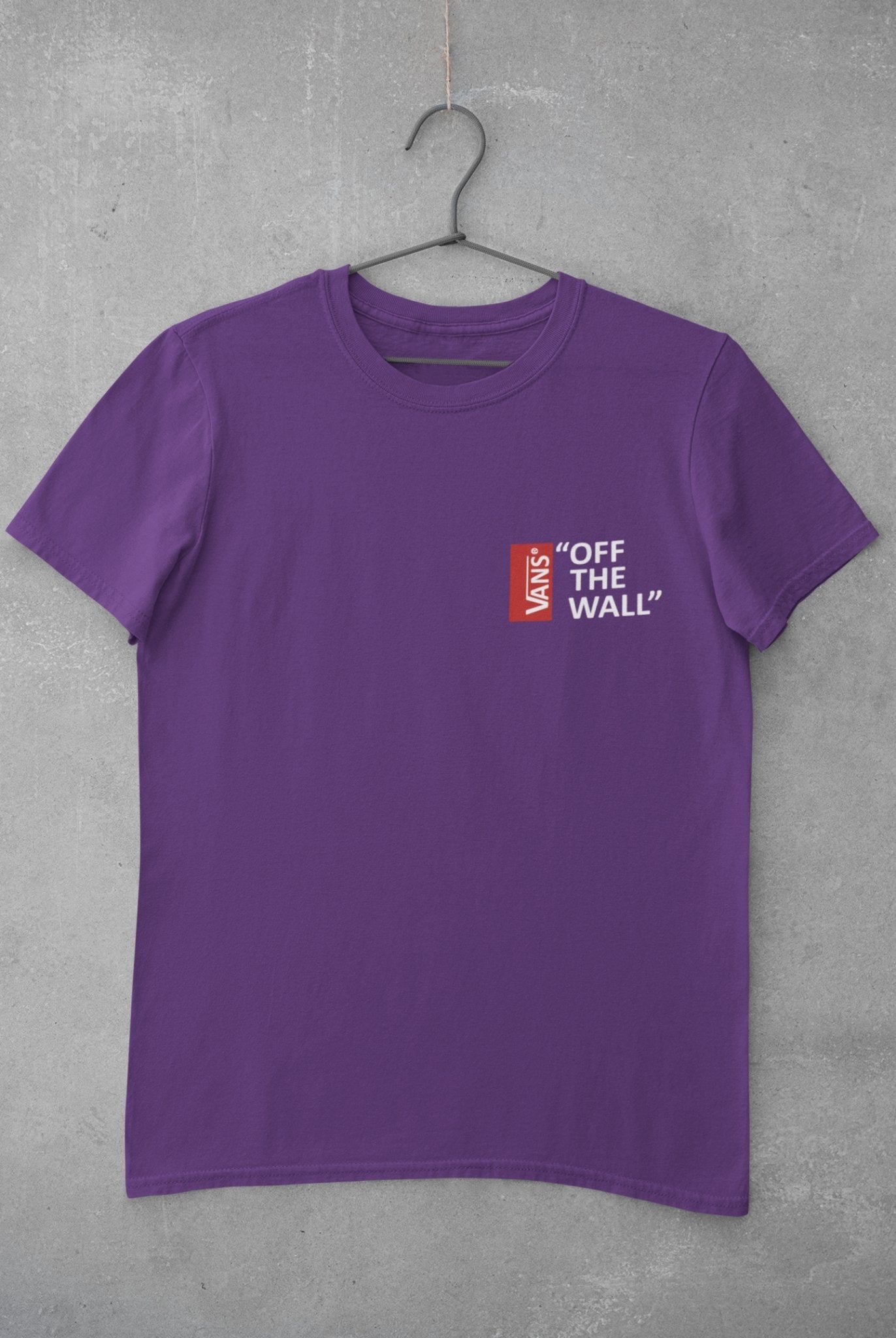 Vans Women Half Sleeves T-shirt- FunkyTeesClub - Funky Tees Club