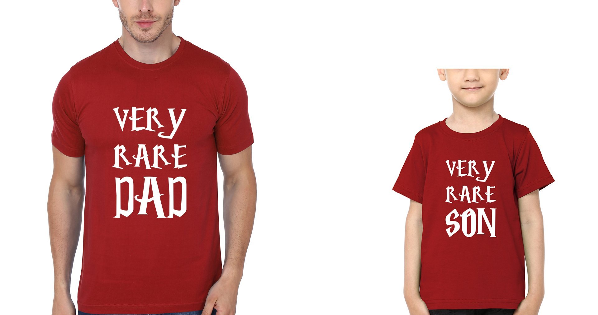 Very Rare Dad Father and Son Matching T-Shirt- FunkyTeesClub - Funky Tees Club