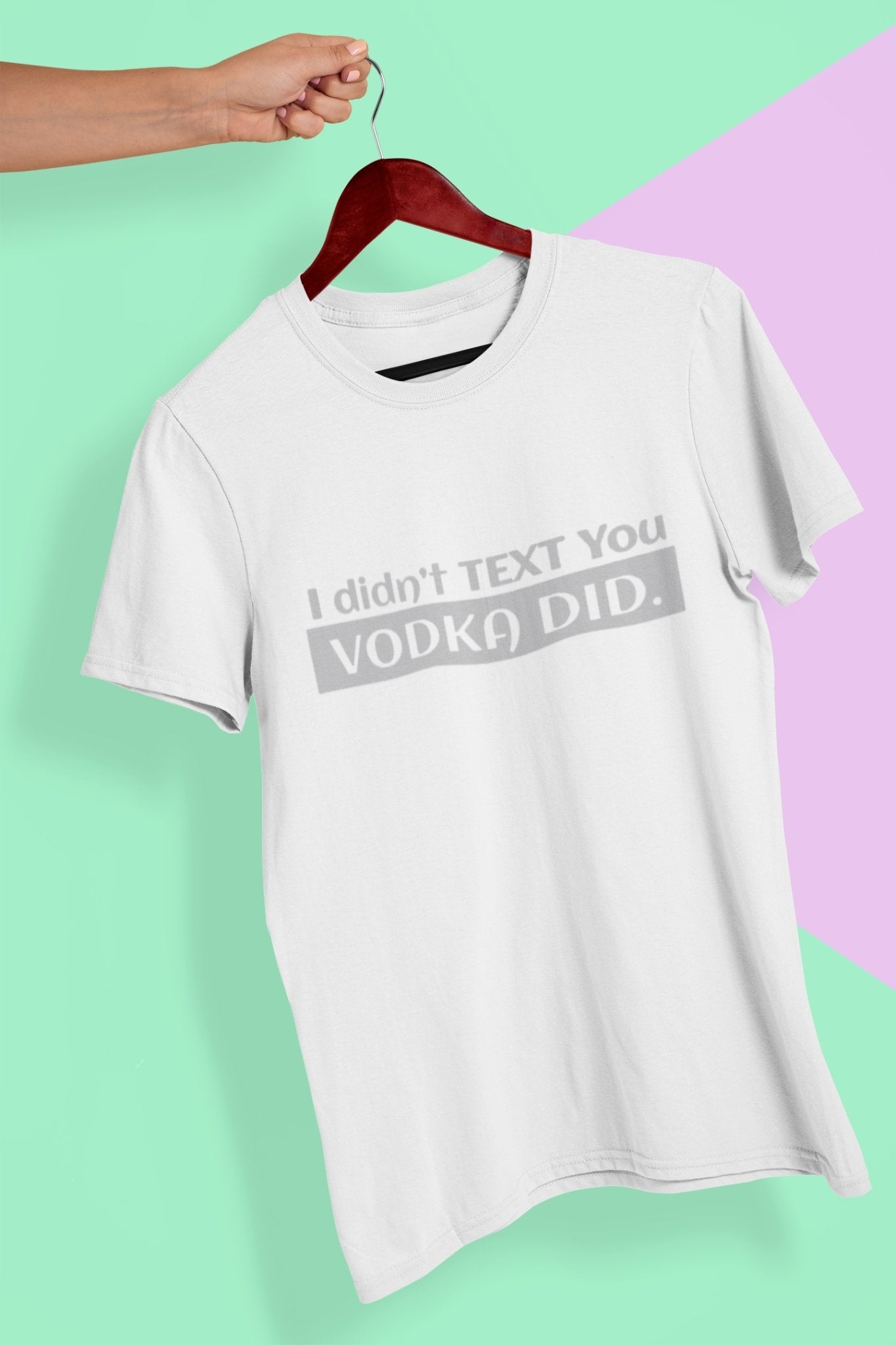 Vodka Mens Half Sleeves T-shirt- FunkyTeesClub - Funky Tees Club