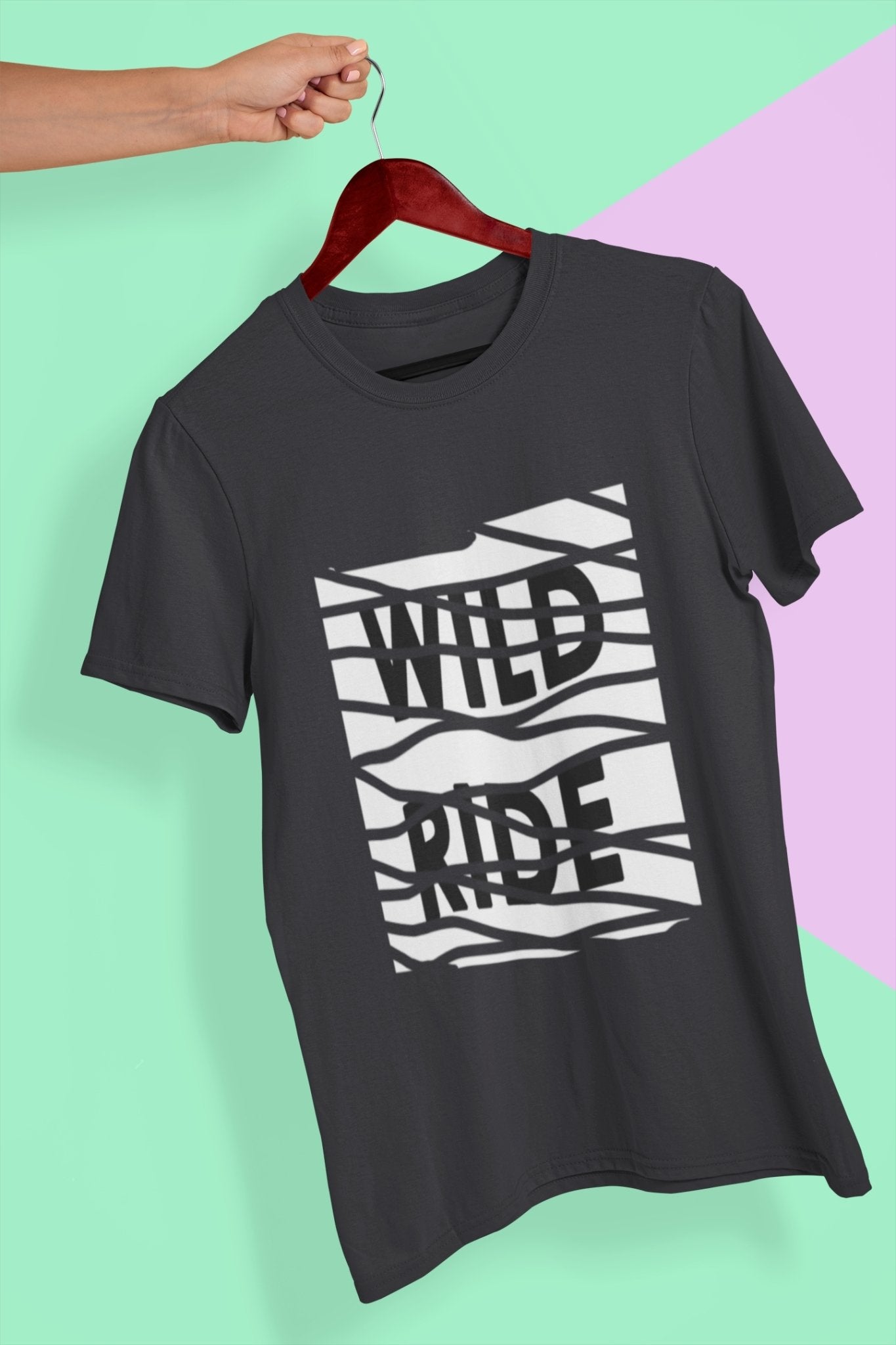 Wild Life Women Half Sleeves T-shirt- FunkyTeesClub - Funky Tees Club