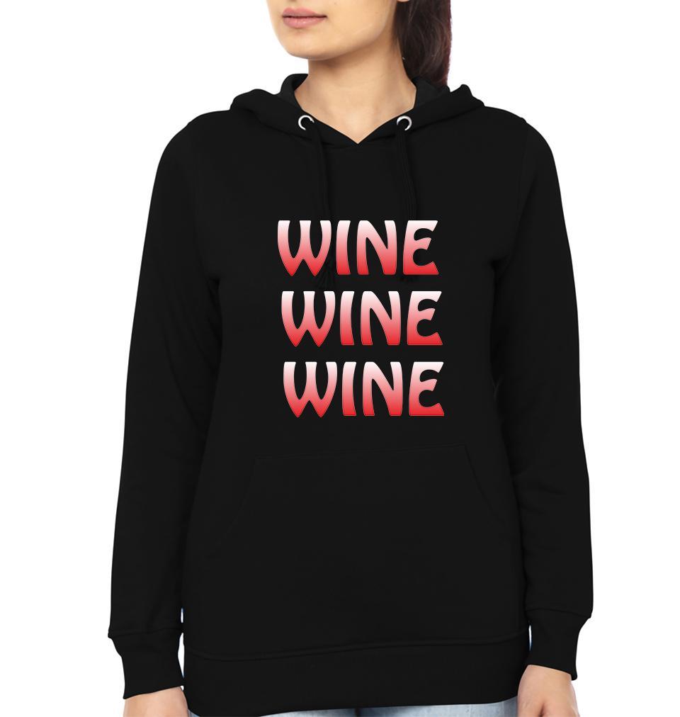 Wine Whine Mother and Daughter Matching Hoodies- FunkyTeesClub - Funky Tees Club