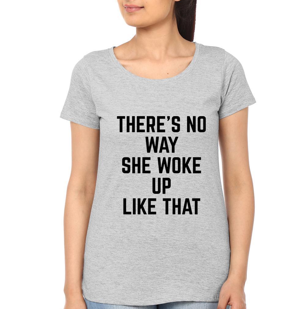 Woke Up Like This BFF Half Sleeves T-Shirts-FunkyTees - Funky Tees Club